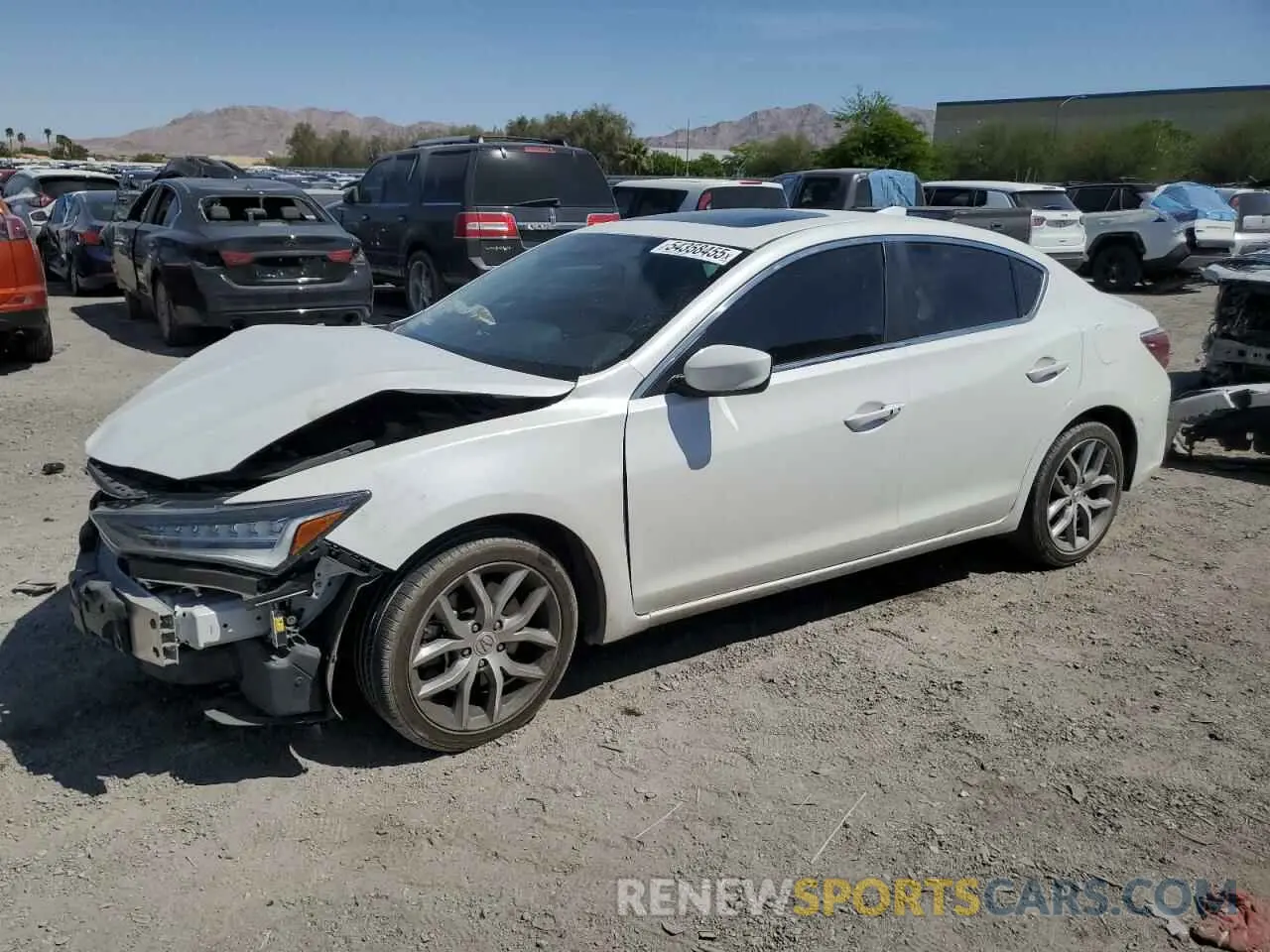1 fotografías del automóvil dañado 19UDE2F31KA011233 ACURA ILX 2019