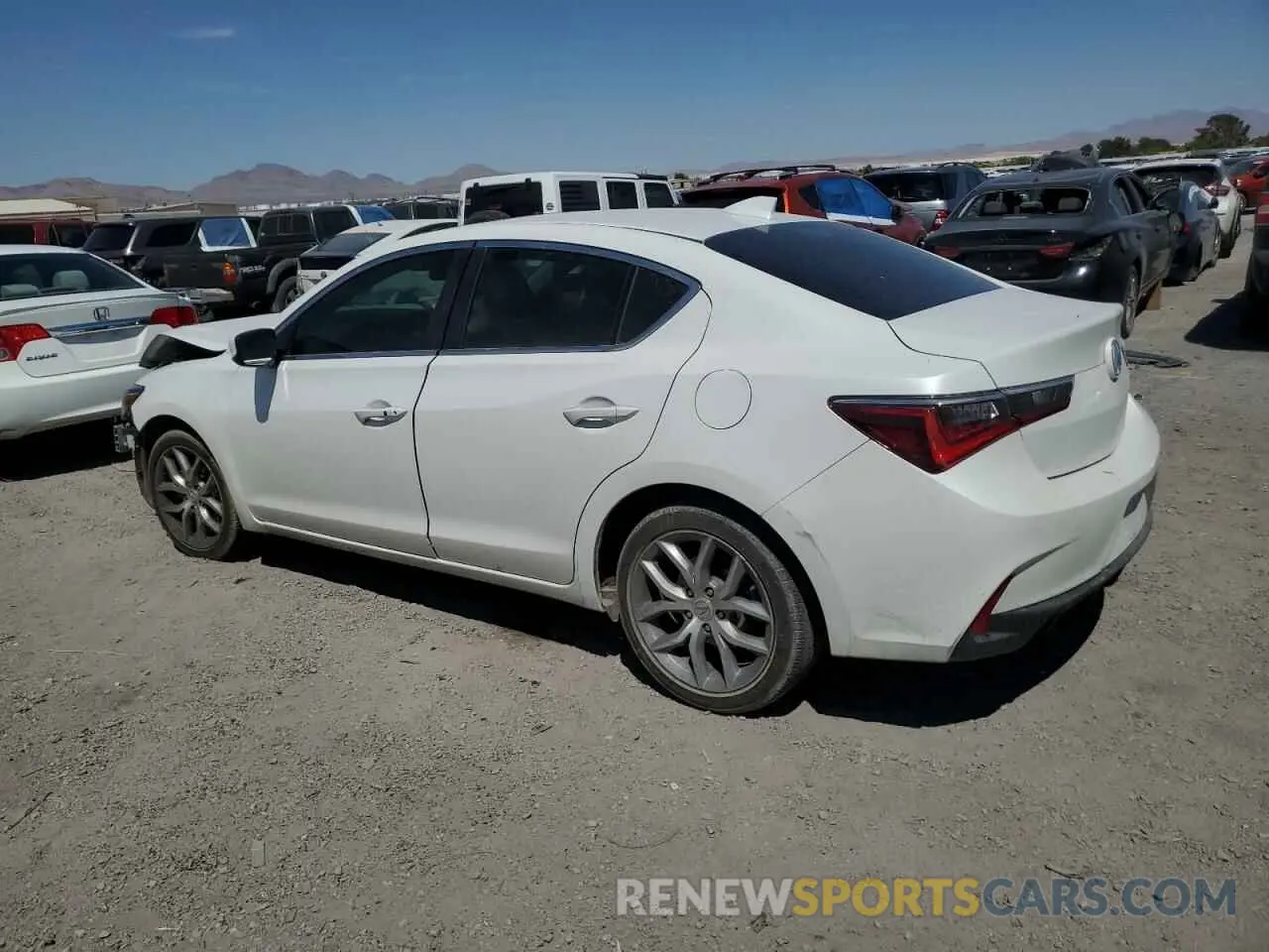 2 fotografías del automóvil dañado 19UDE2F31KA011233 ACURA ILX 2019