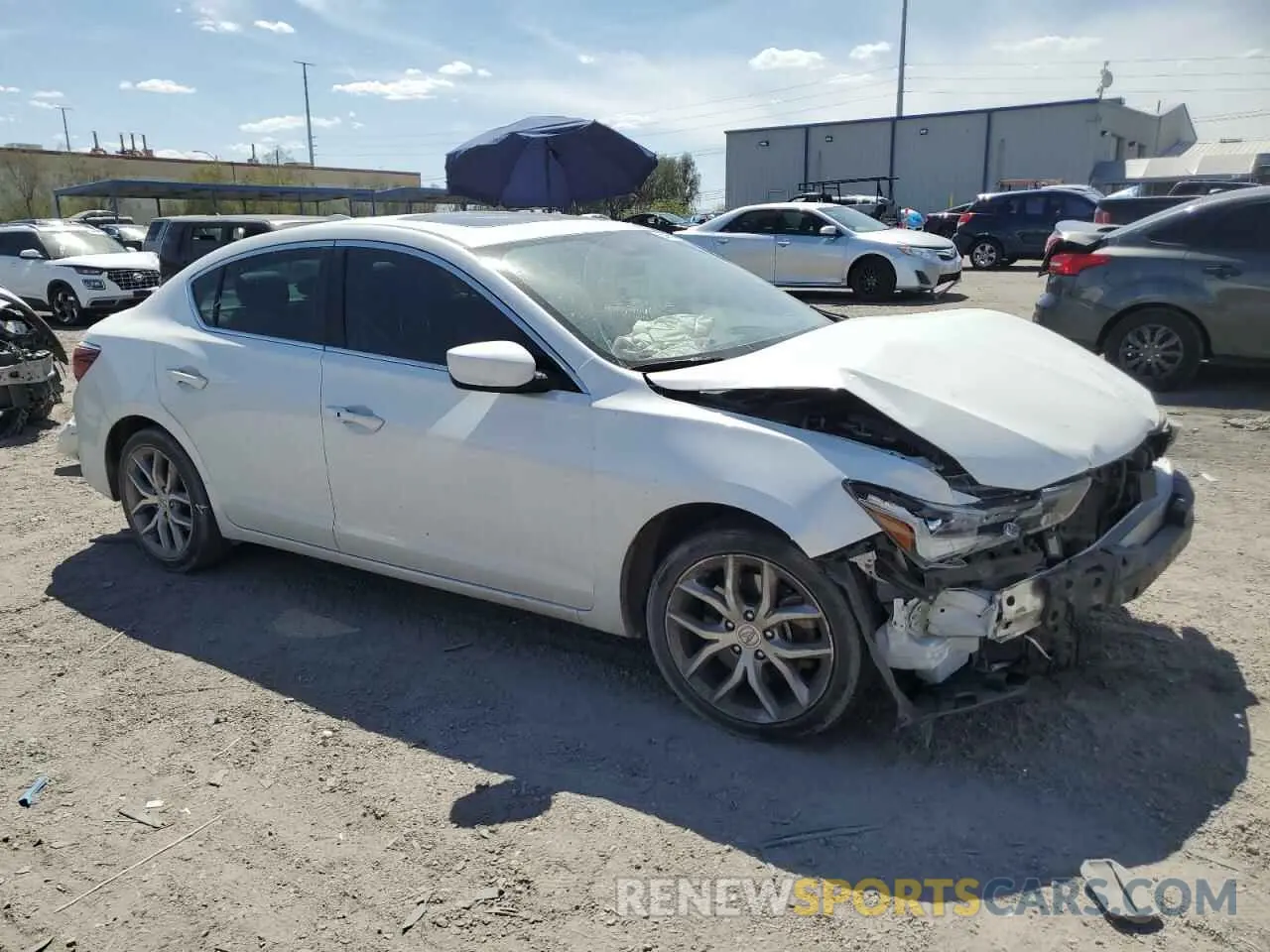 4 fotografías del automóvil dañado 19UDE2F31KA011233 ACURA ILX 2019