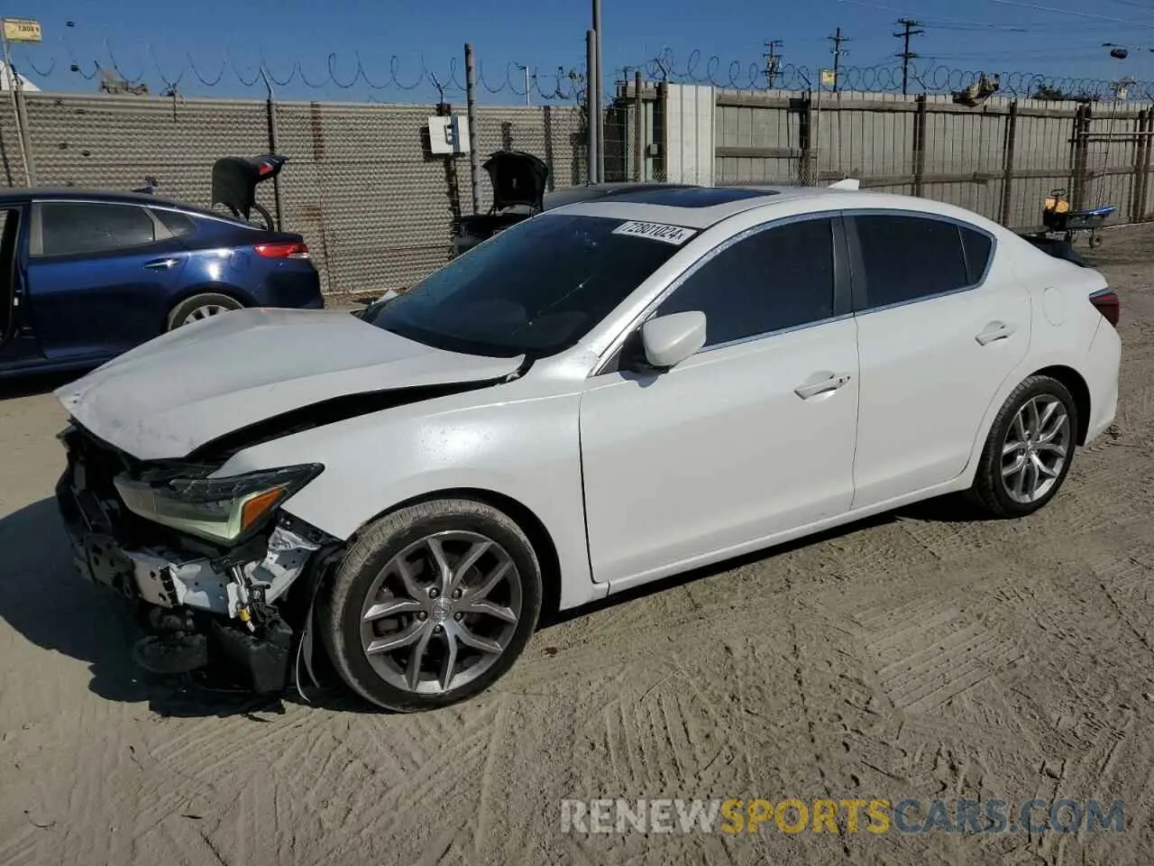 1 fotografías del automóvil dañado 19UDE2F32KA008664 ACURA ILX 2019