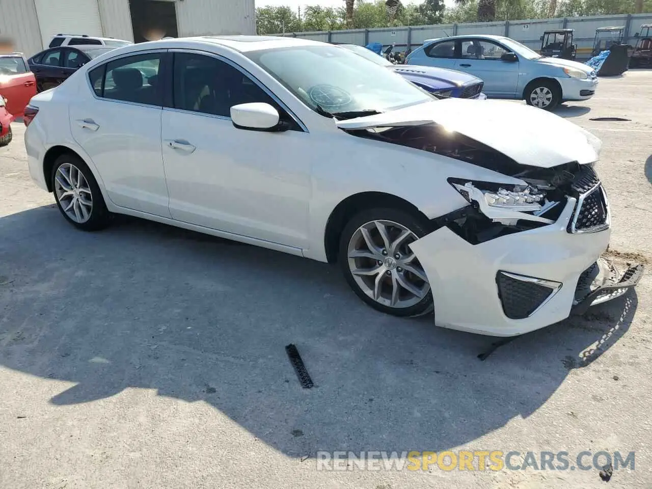 4 fotografías del automóvil dañado 19UDE2F37KA006280 ACURA ILX 2019
