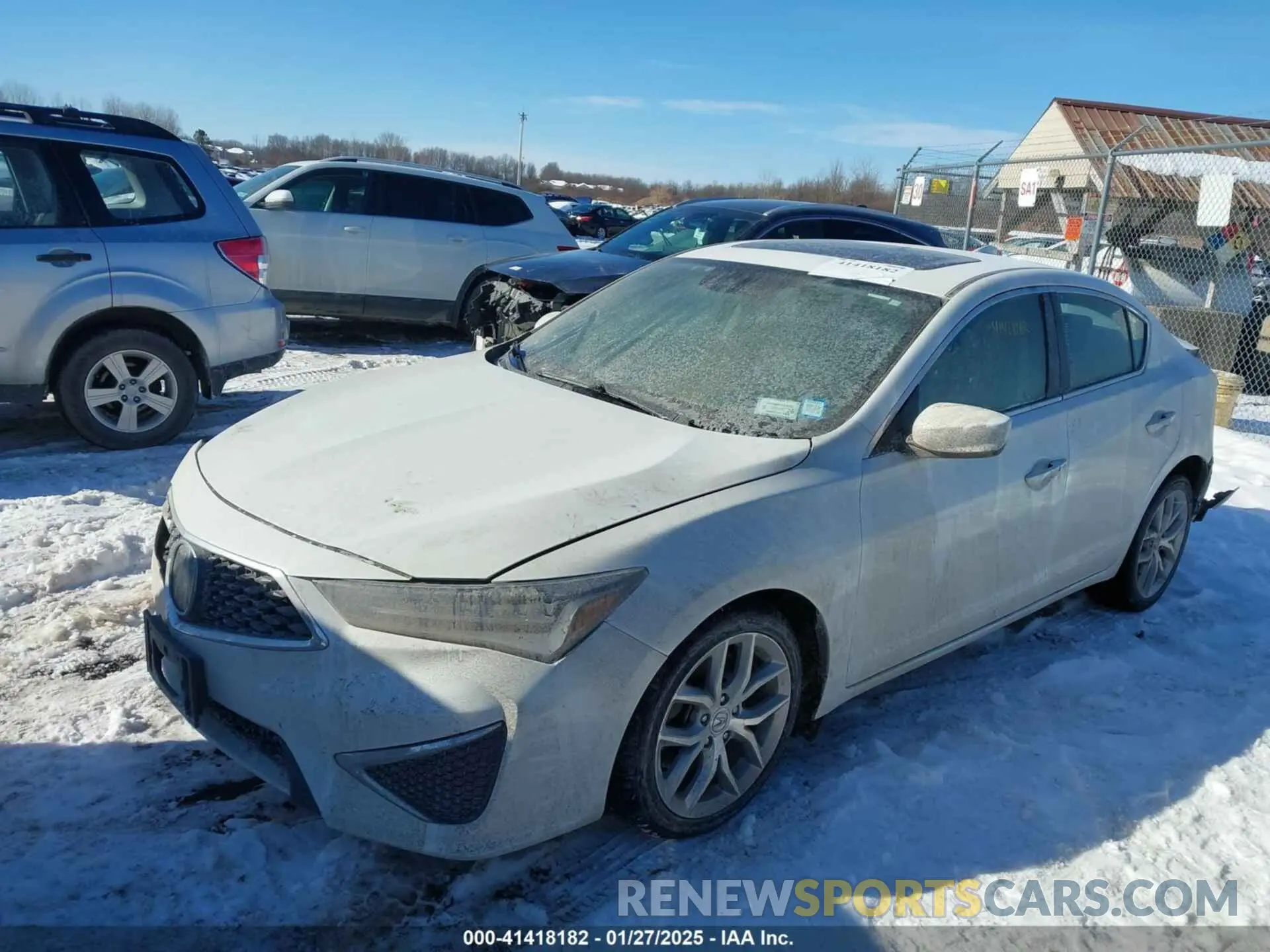 2 fotografías del automóvil dañado 19UDE2F38KA013920 ACURA ILX 2019