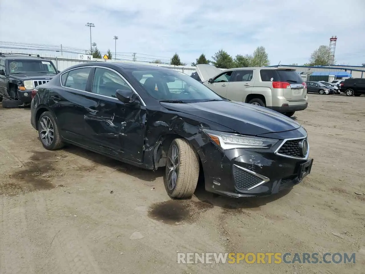 4 fotografías del automóvil dañado 19UDE2F72KA008926 ACURA ILX 2019