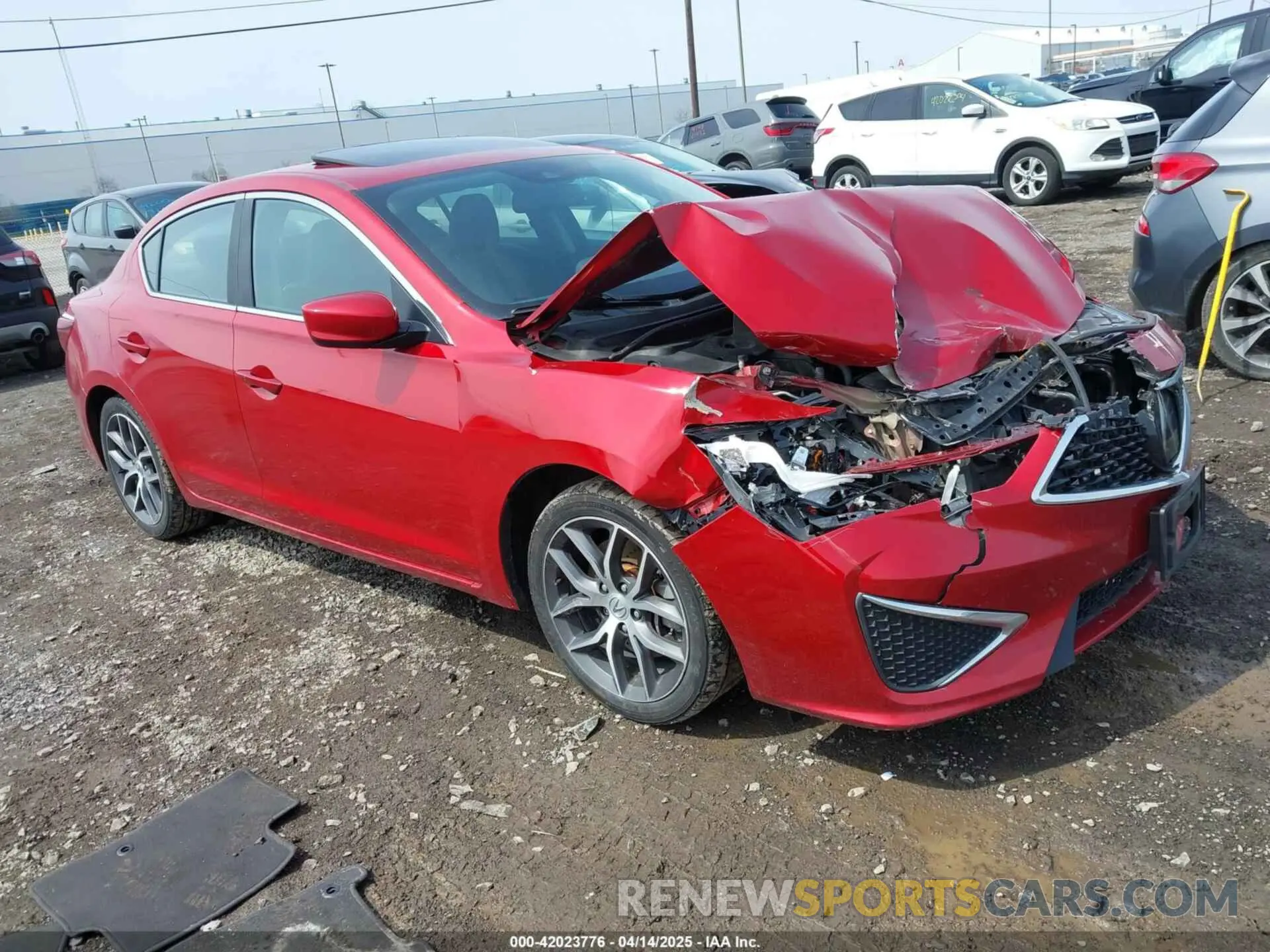 1 fotografías del automóvil dañado 19UDE2F72KA015228 ACURA ILX 2019