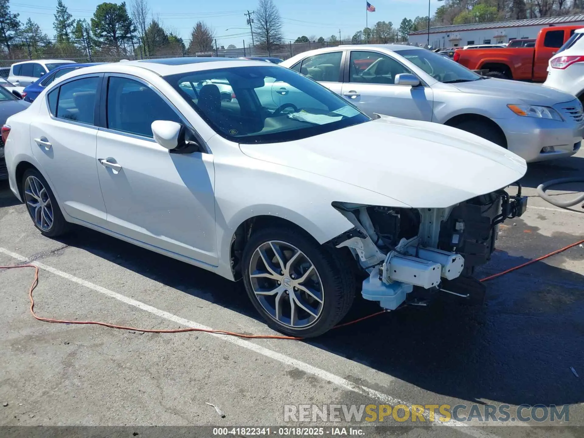 1 fotografías del automóvil dañado 19UDE2F74KA010449 ACURA ILX 2019