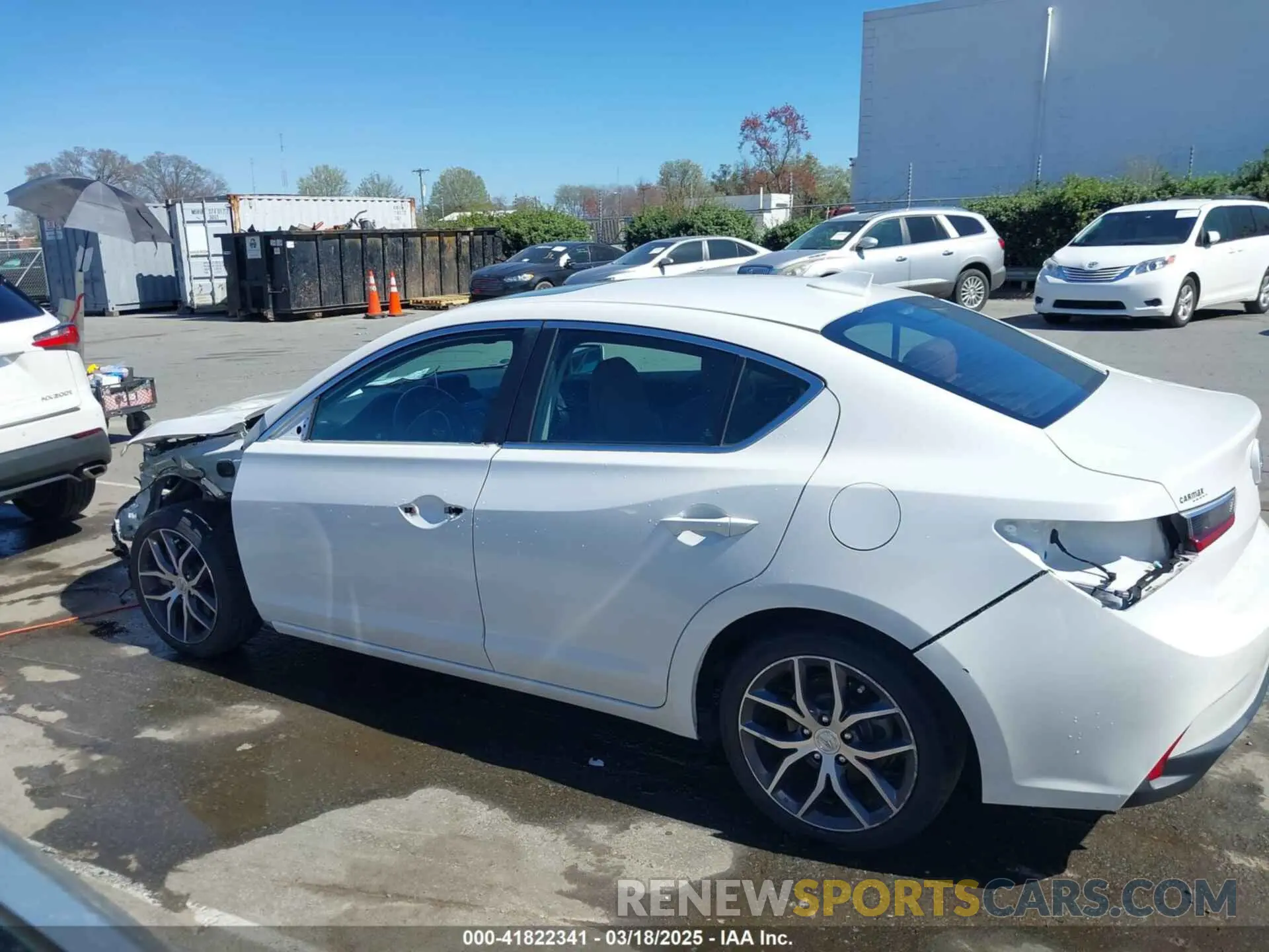 15 fotografías del automóvil dañado 19UDE2F74KA010449 ACURA ILX 2019