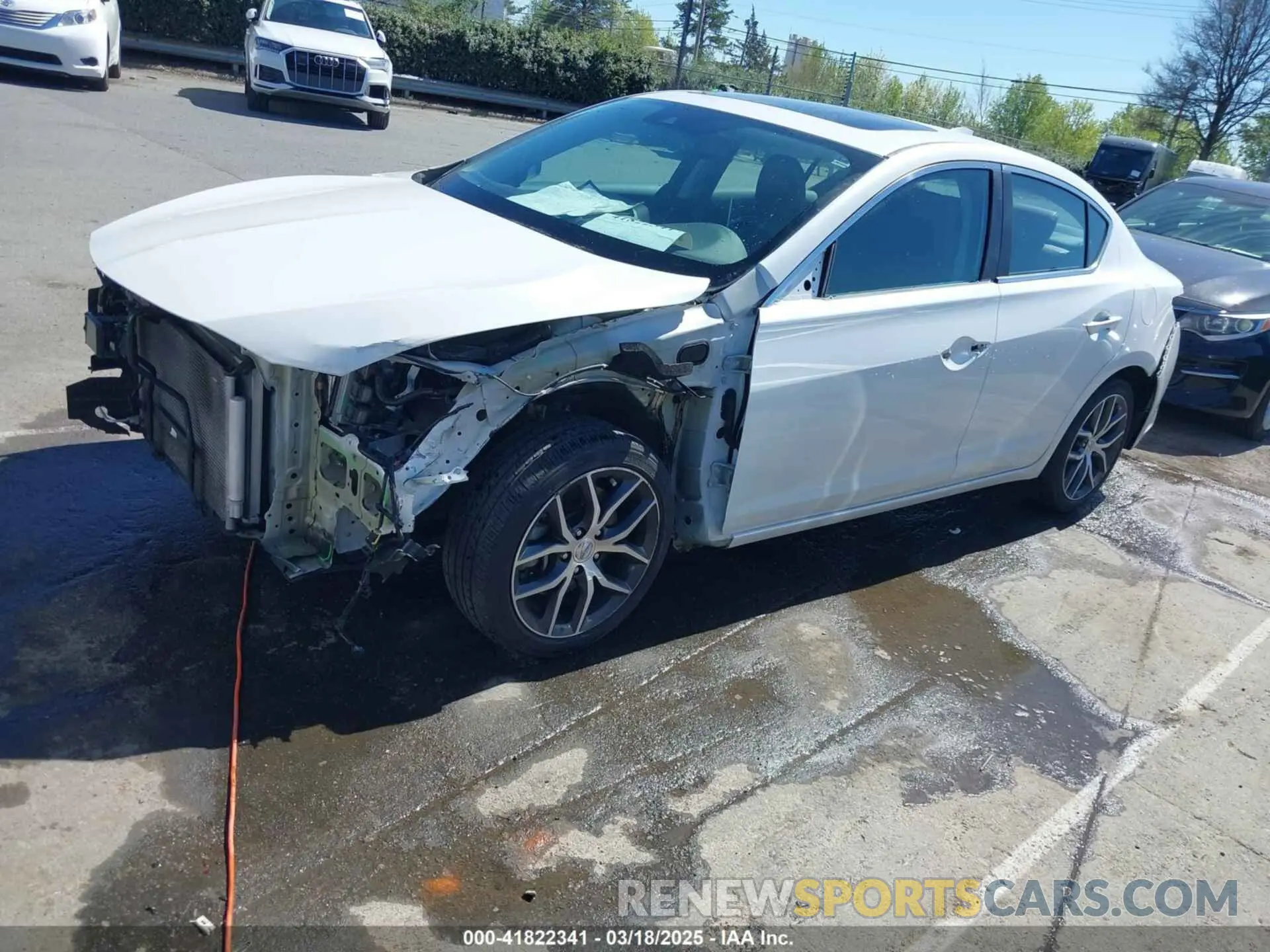 2 fotografías del automóvil dañado 19UDE2F74KA010449 ACURA ILX 2019