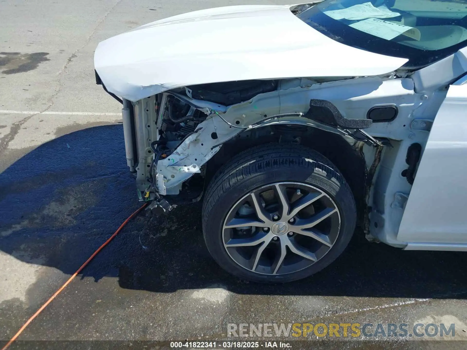 6 fotografías del automóvil dañado 19UDE2F74KA010449 ACURA ILX 2019