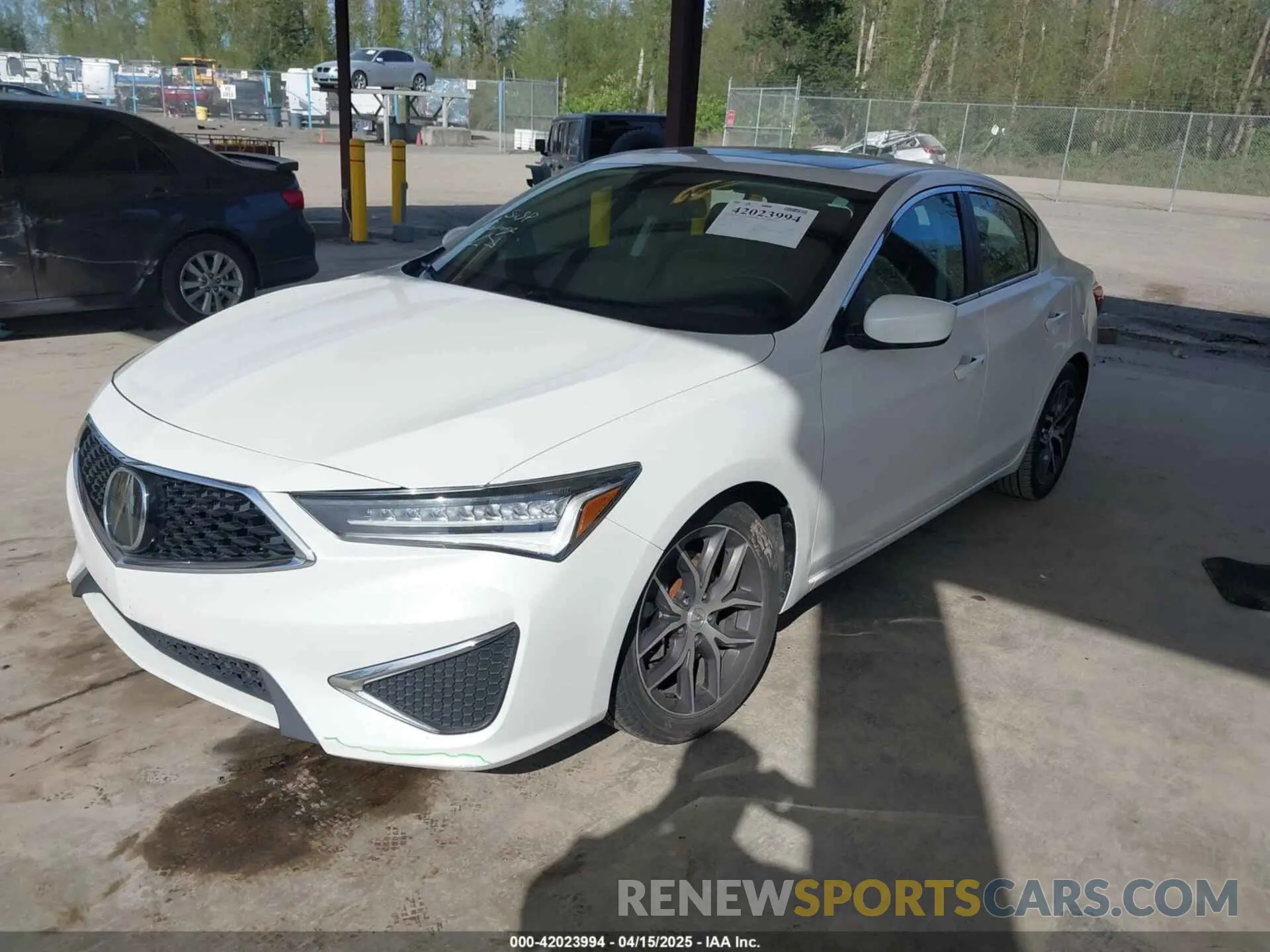 2 fotografías del automóvil dañado 19UDE2F77KA014270 ACURA ILX 2019