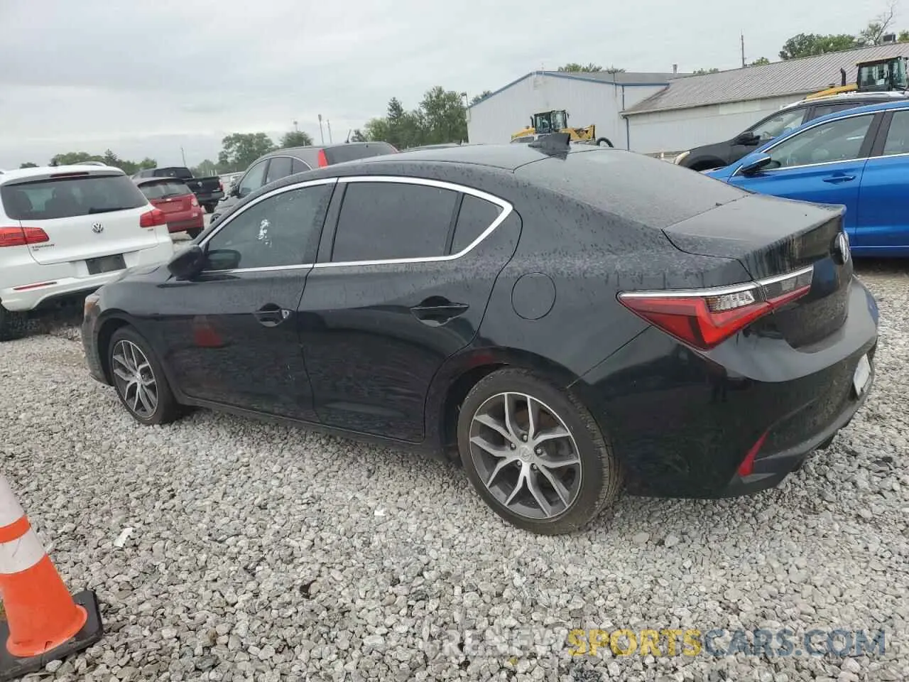 2 fotografías del automóvil dañado 19UDE2F78KA015055 ACURA ILX 2019