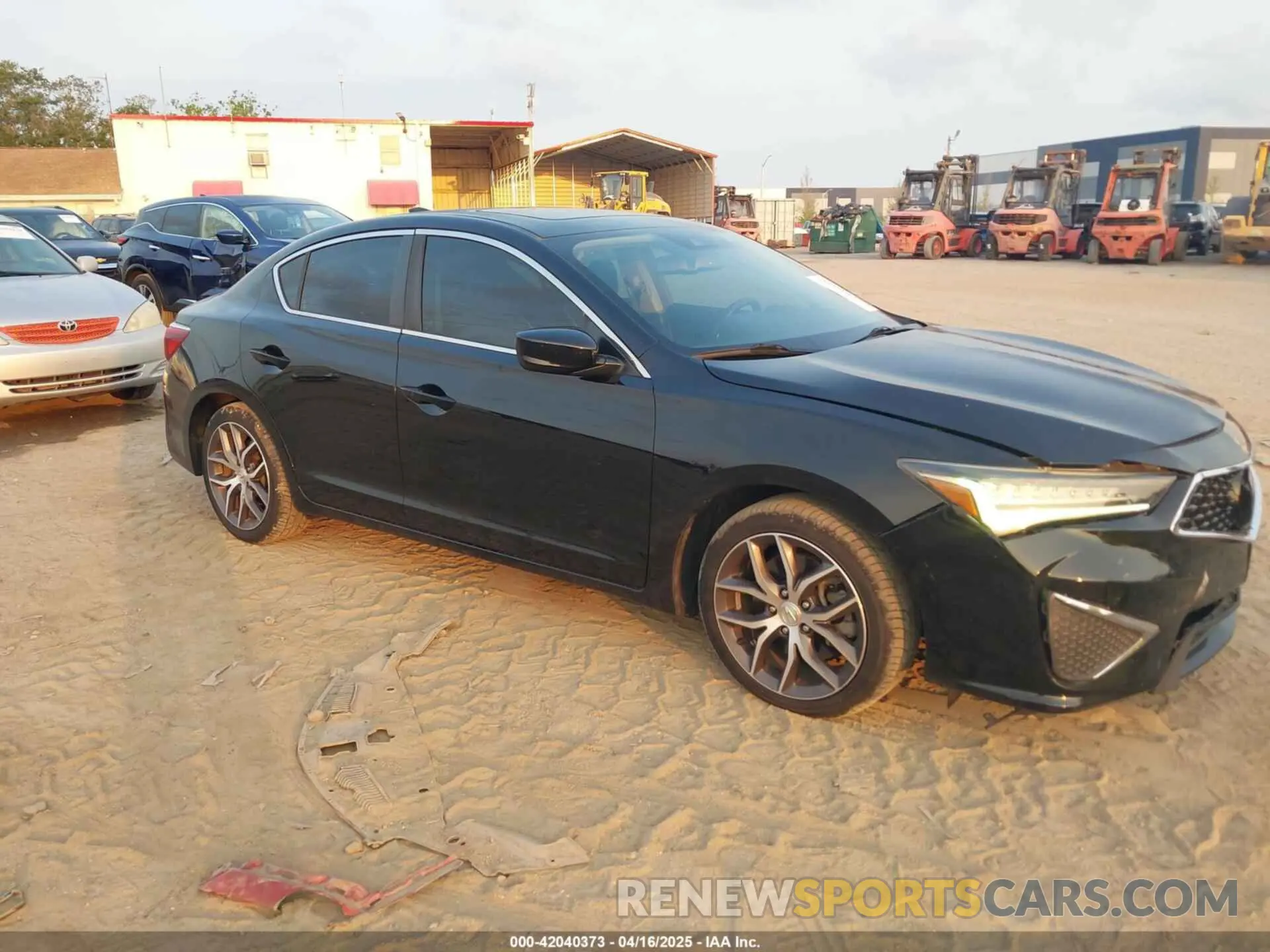 1 fotografías del automóvil dañado 19UDE2F7XKA001786 ACURA ILX 2019