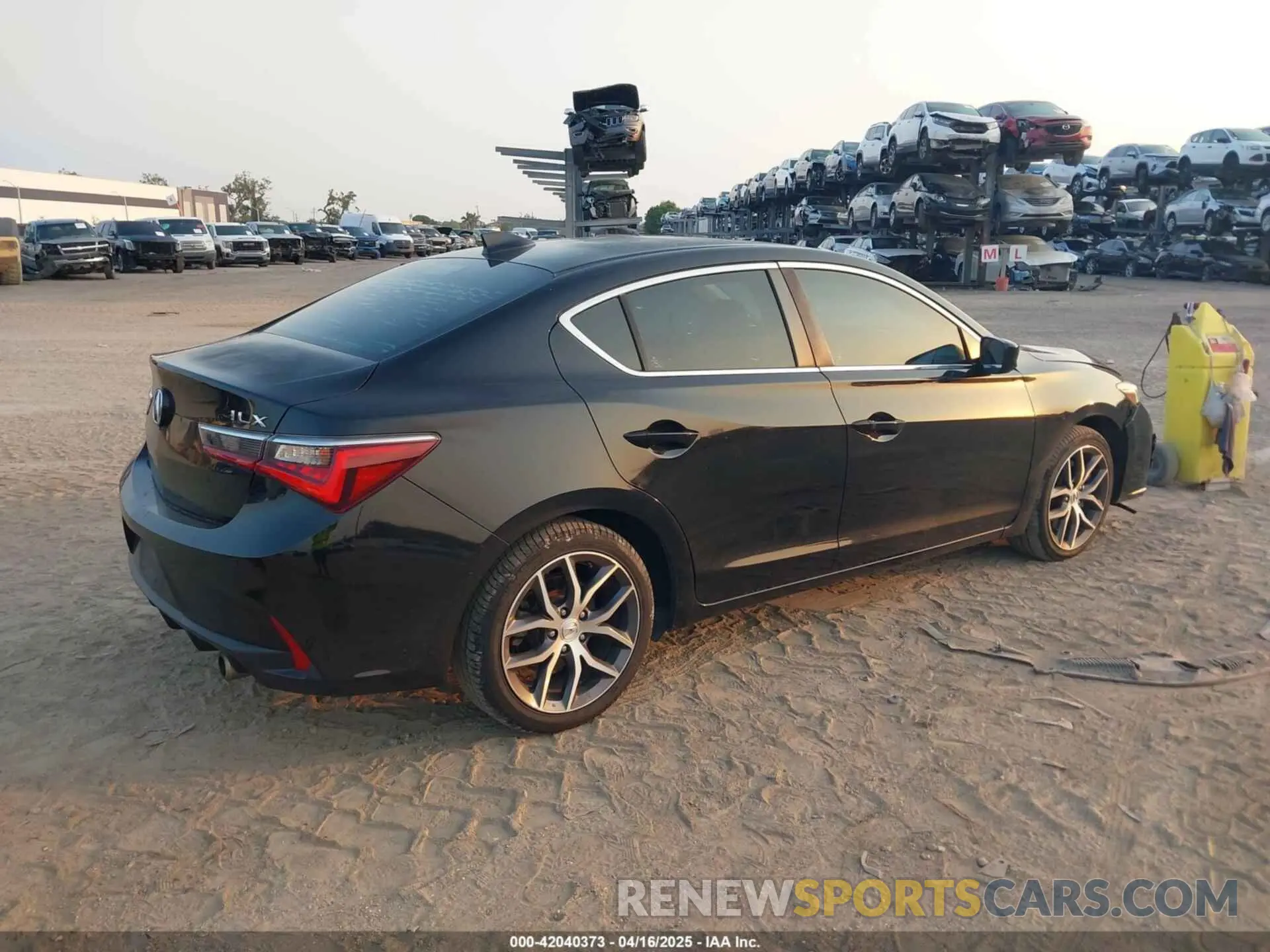 4 fotografías del automóvil dañado 19UDE2F7XKA001786 ACURA ILX 2019