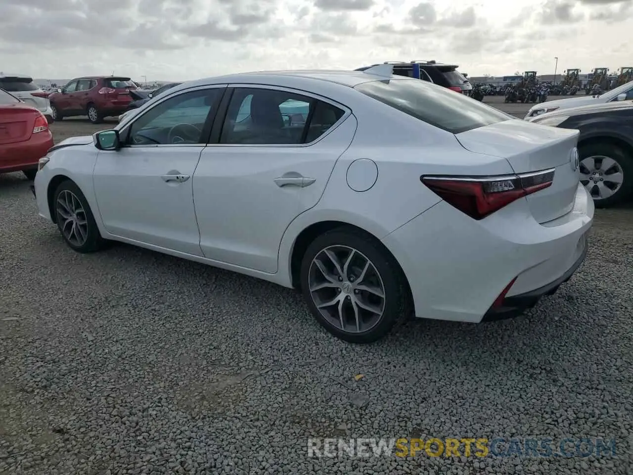2 fotografías del automóvil dañado 19UDE2F7XKA004638 ACURA ILX 2019