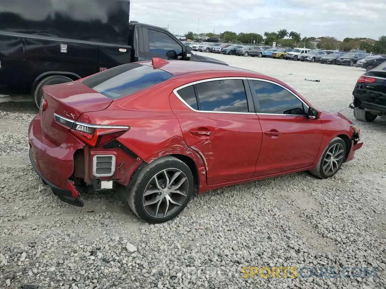 3 fotografías del automóvil dañado 19UDE2F7XKA010911 ACURA ILX 2019