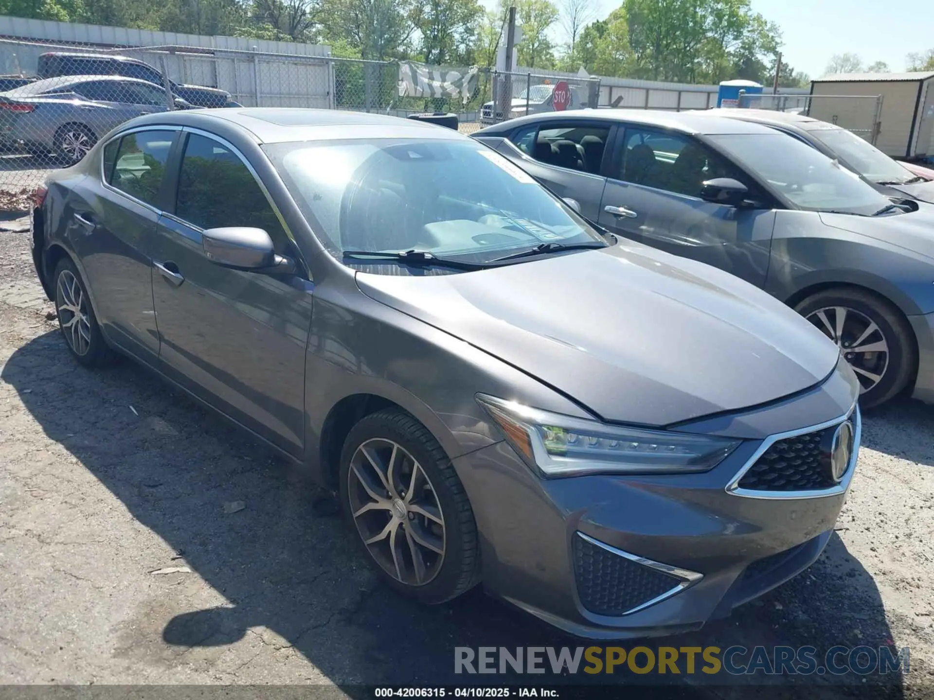 1 fotografías del automóvil dañado 19UDE2F7XKA012125 ACURA ILX 2019