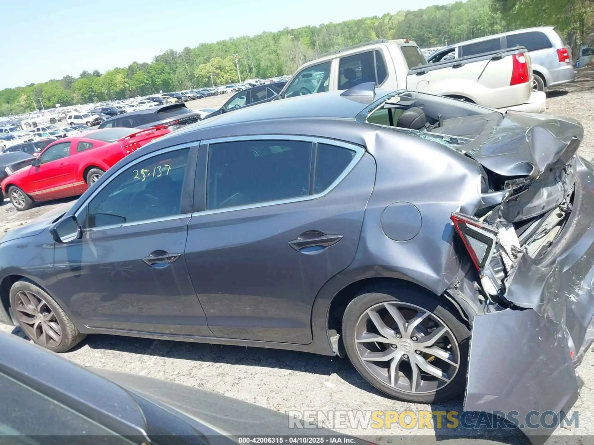 14 fotografías del automóvil dañado 19UDE2F7XKA012125 ACURA ILX 2019