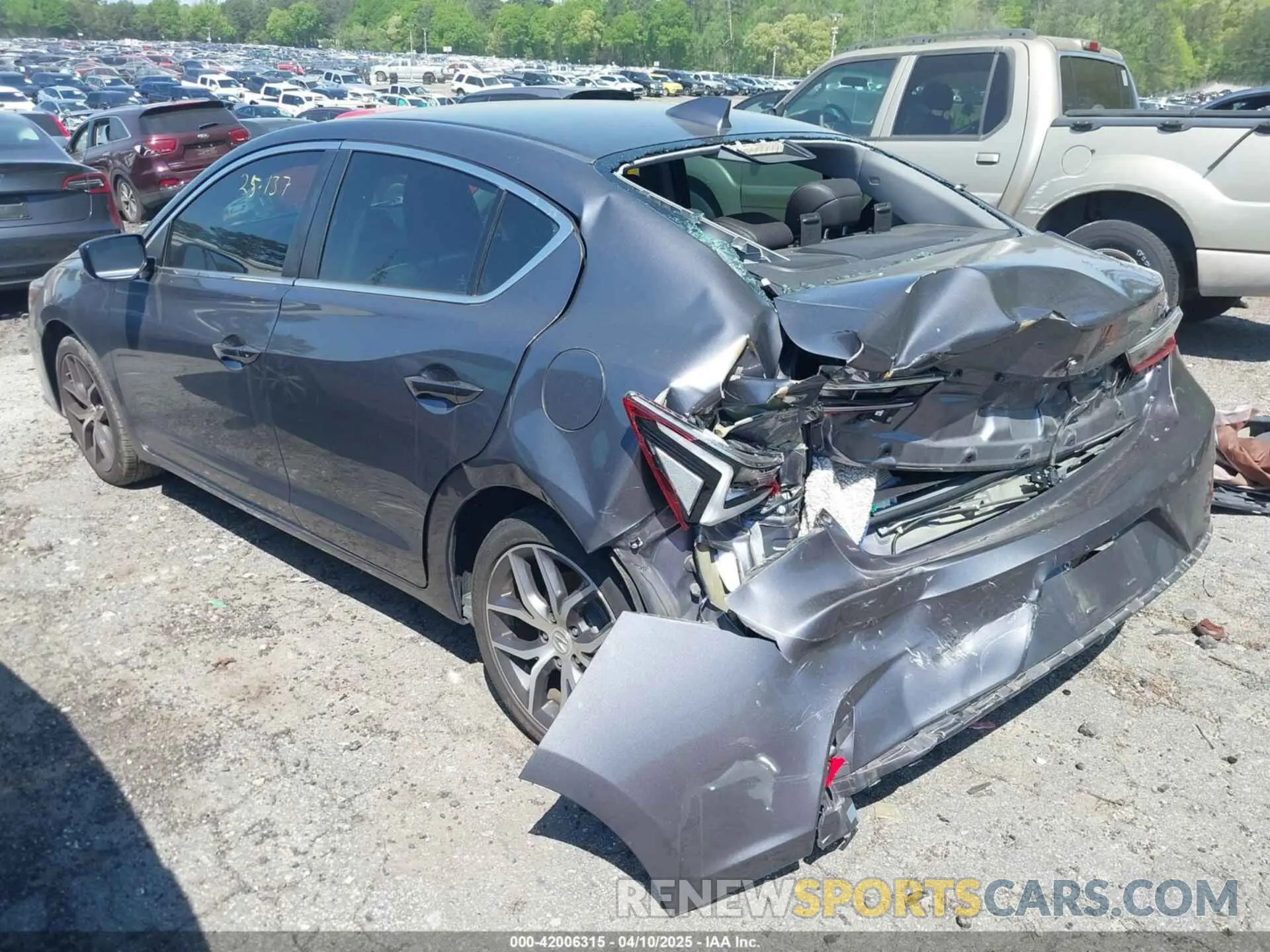 3 fotografías del automóvil dañado 19UDE2F7XKA012125 ACURA ILX 2019
