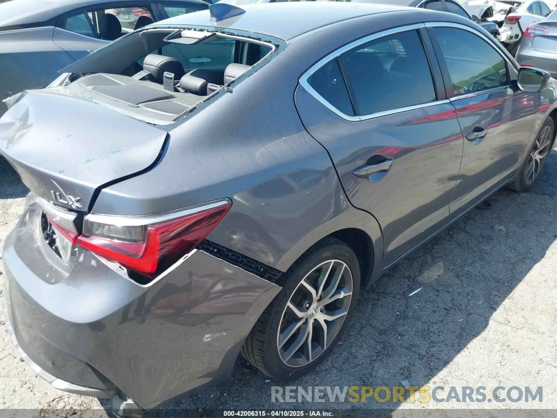6 fotografías del automóvil dañado 19UDE2F7XKA012125 ACURA ILX 2019