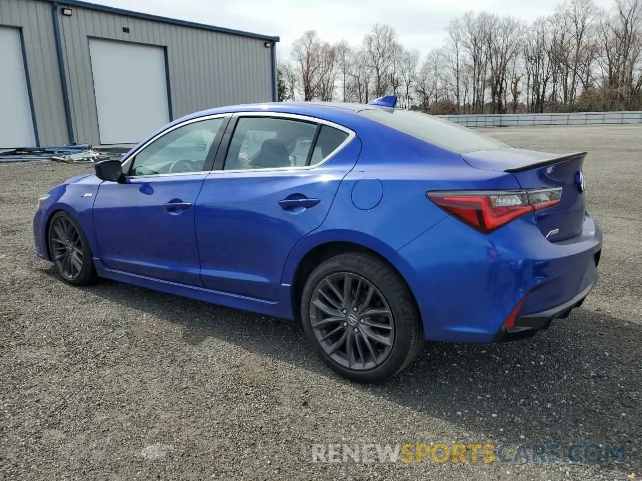 2 fotografías del automóvil dañado 19UDE2F81KA006447 ACURA ILX 2019