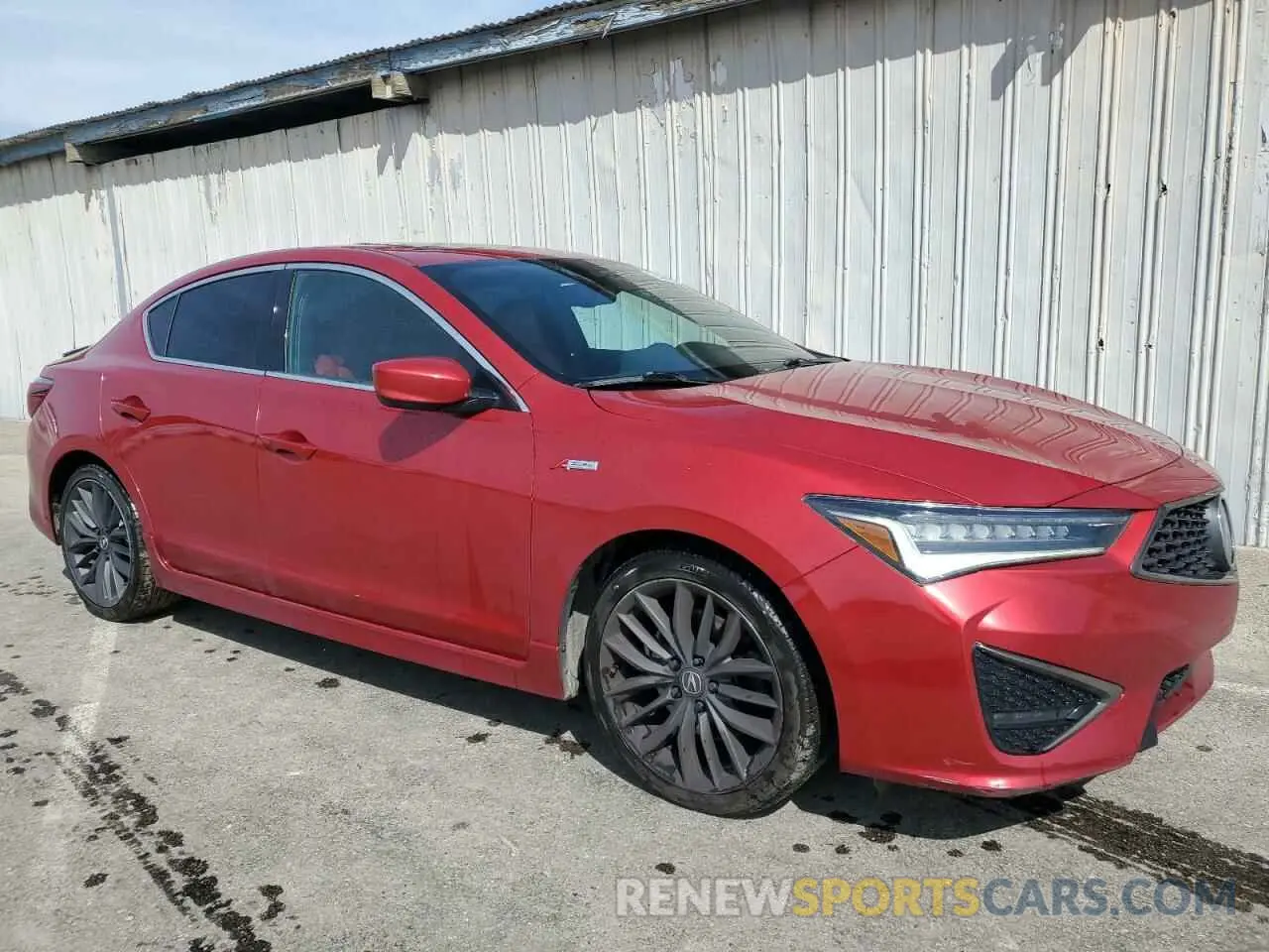4 fotografías del automóvil dañado 19UDE2F85KA003583 ACURA ILX 2019