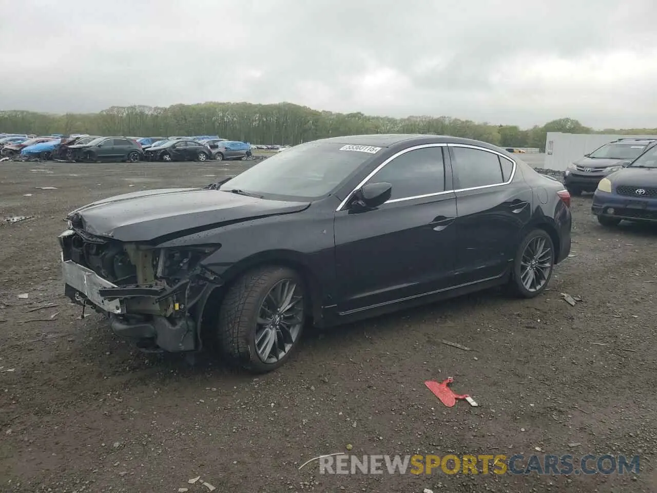 1 fotografías del automóvil dañado 19UDE2F86KA004449 ACURA ILX 2019