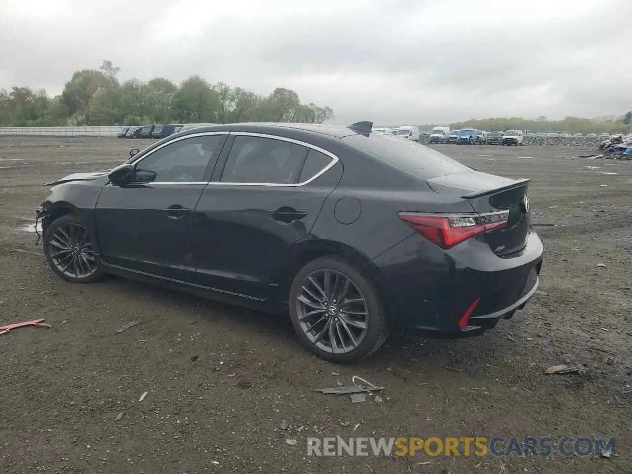 2 fotografías del automóvil dañado 19UDE2F86KA004449 ACURA ILX 2019