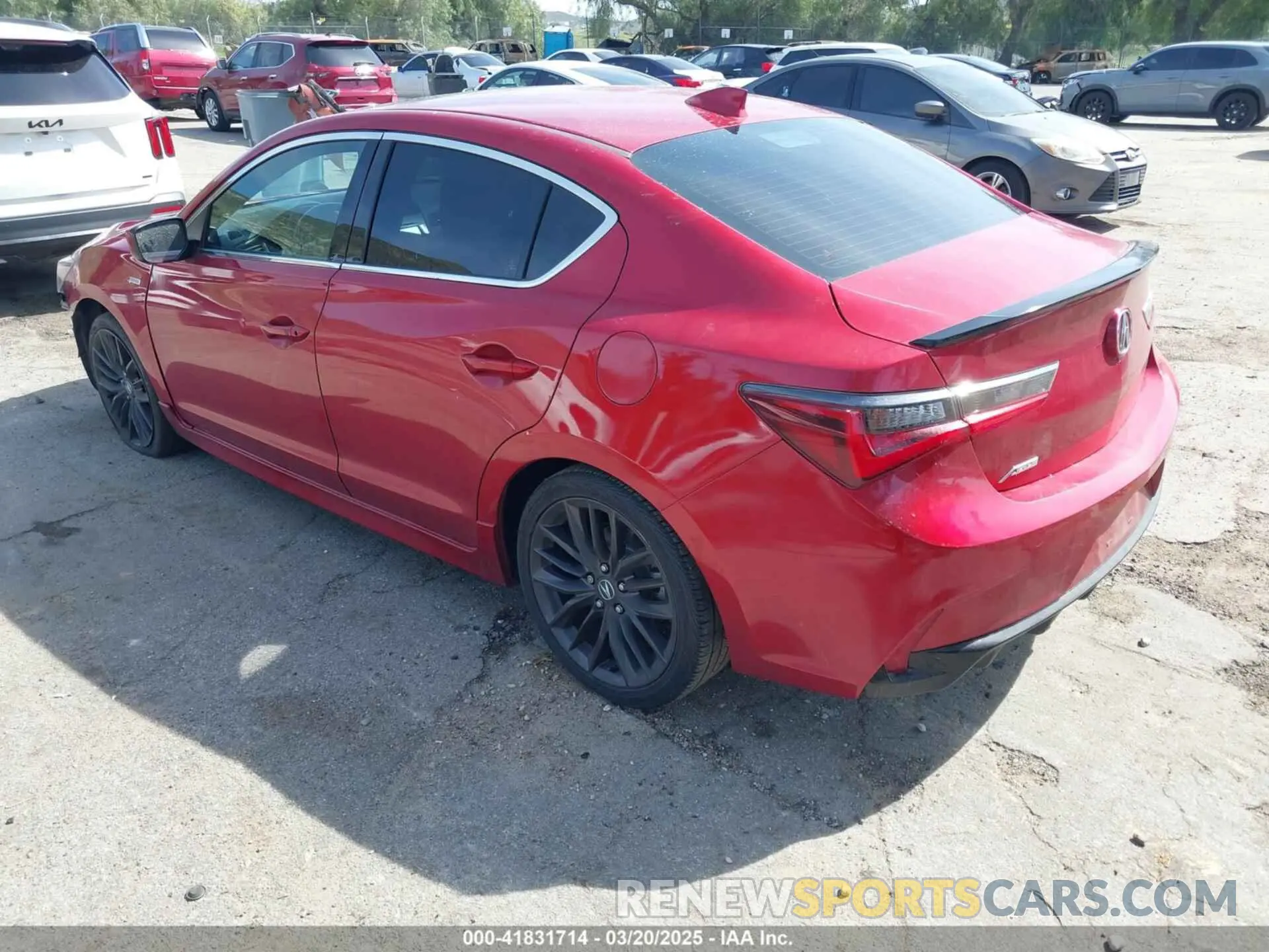 3 fotografías del automóvil dañado 19UDE2F87KA001723 ACURA ILX 2019
