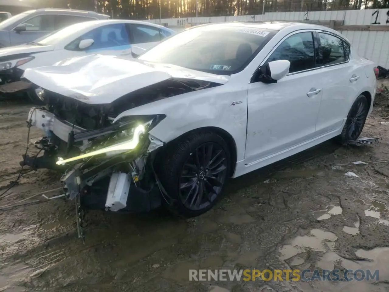 1 fotografías del automóvil dañado 19UDE2F8XKA000369 ACURA ILX 2019