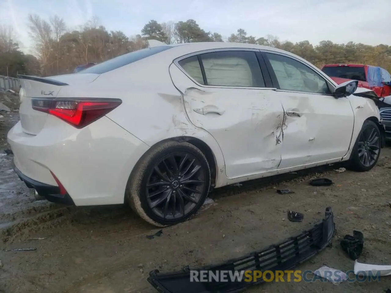 3 fotografías del automóvil dañado 19UDE2F8XKA000369 ACURA ILX 2019