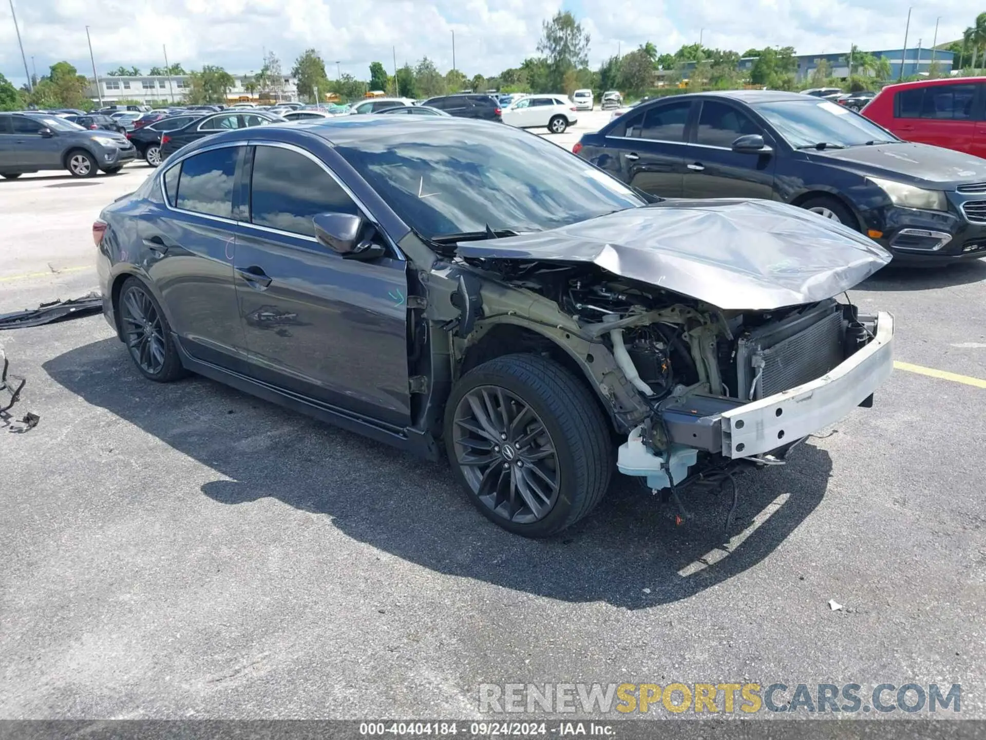 1 fotografías del automóvil dañado 19UDE2F8XKA003403 ACURA ILX 2019