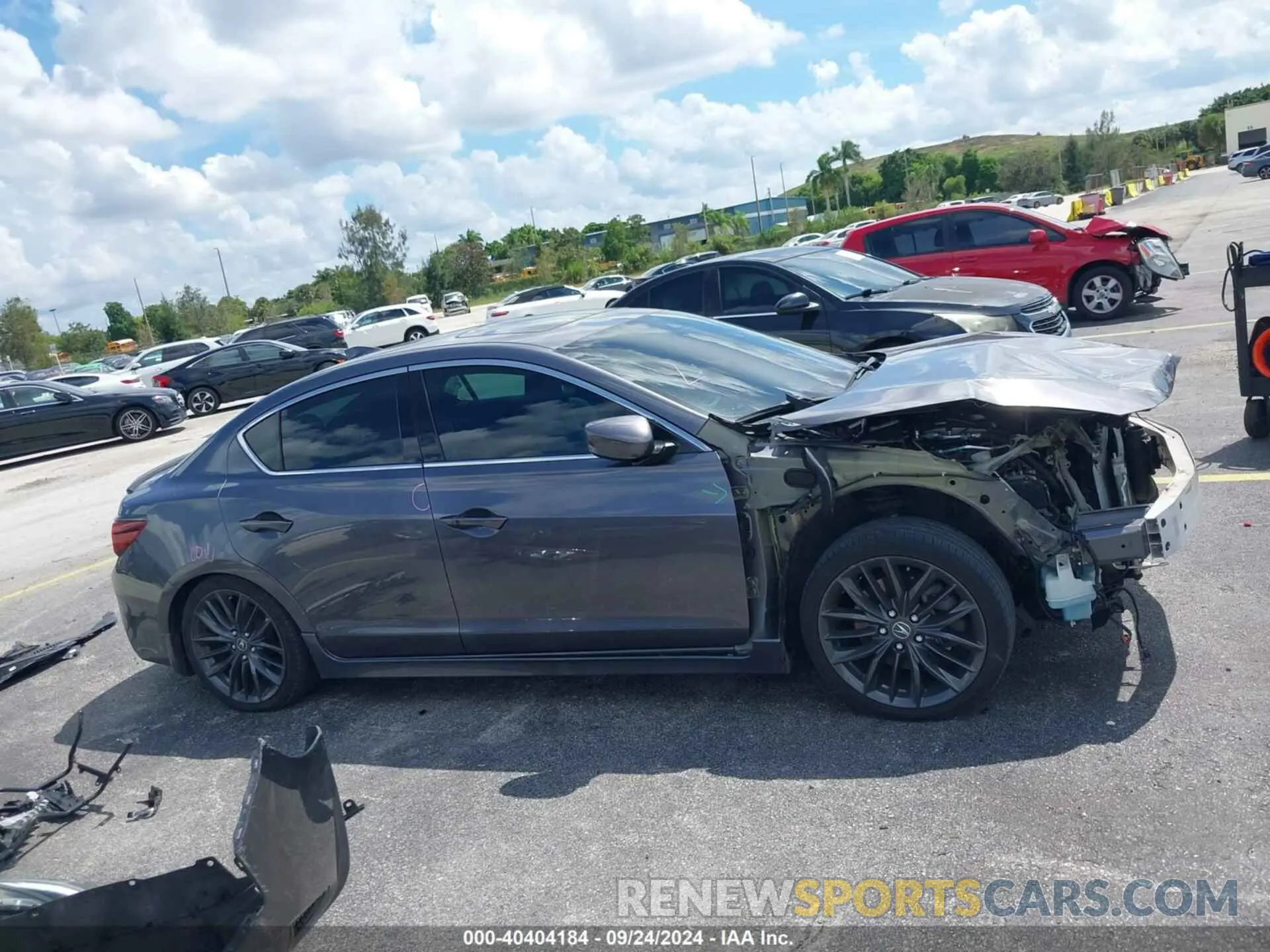 14 fotografías del automóvil dañado 19UDE2F8XKA003403 ACURA ILX 2019
