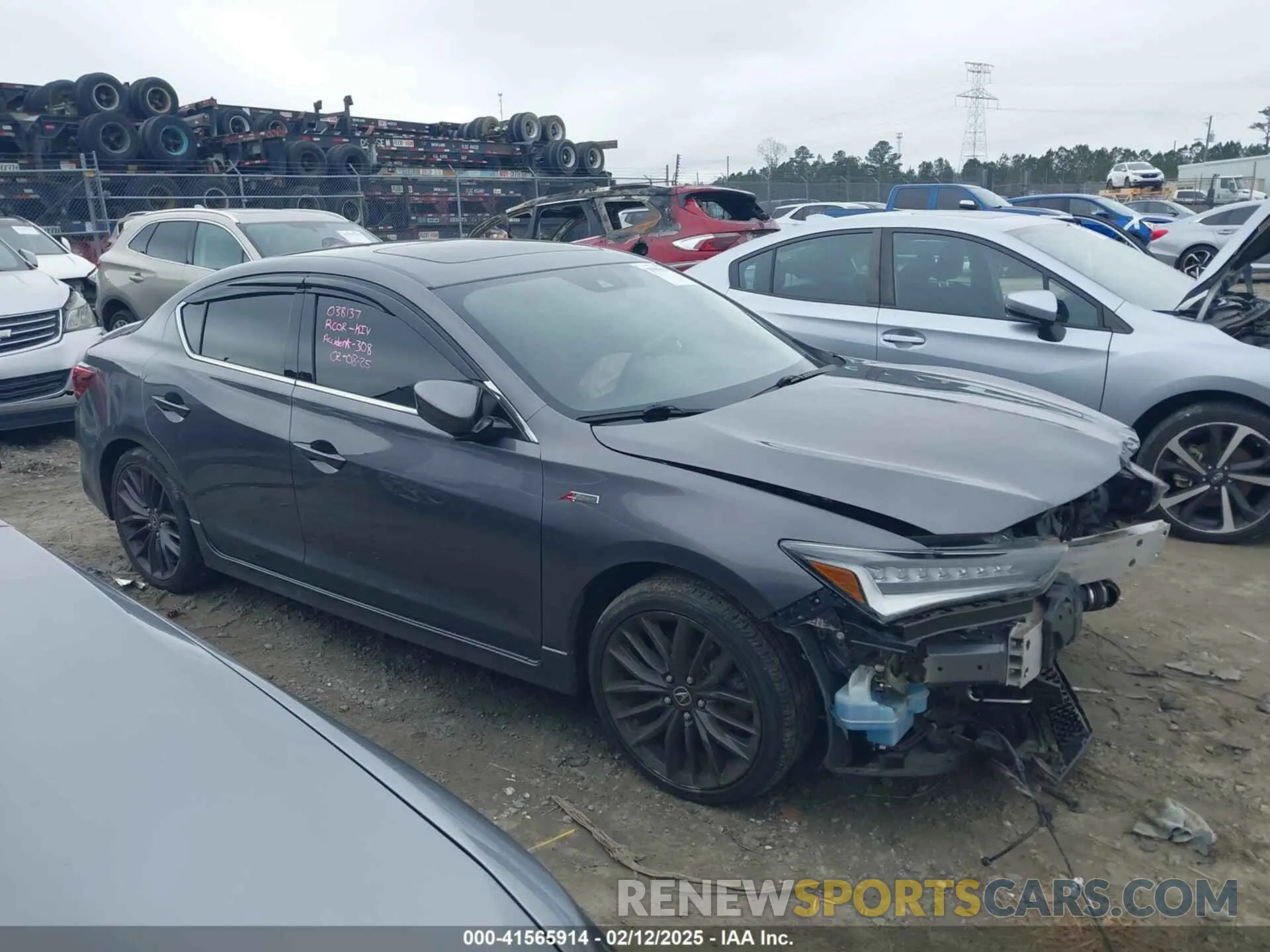 13 fotografías del automóvil dañado 19UDE2F8XKA003563 ACURA ILX 2019