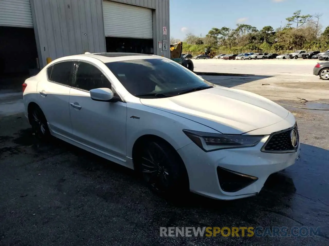 4 fotografías del automóvil dañado 19UDE2F8XKA007662 ACURA ILX 2019