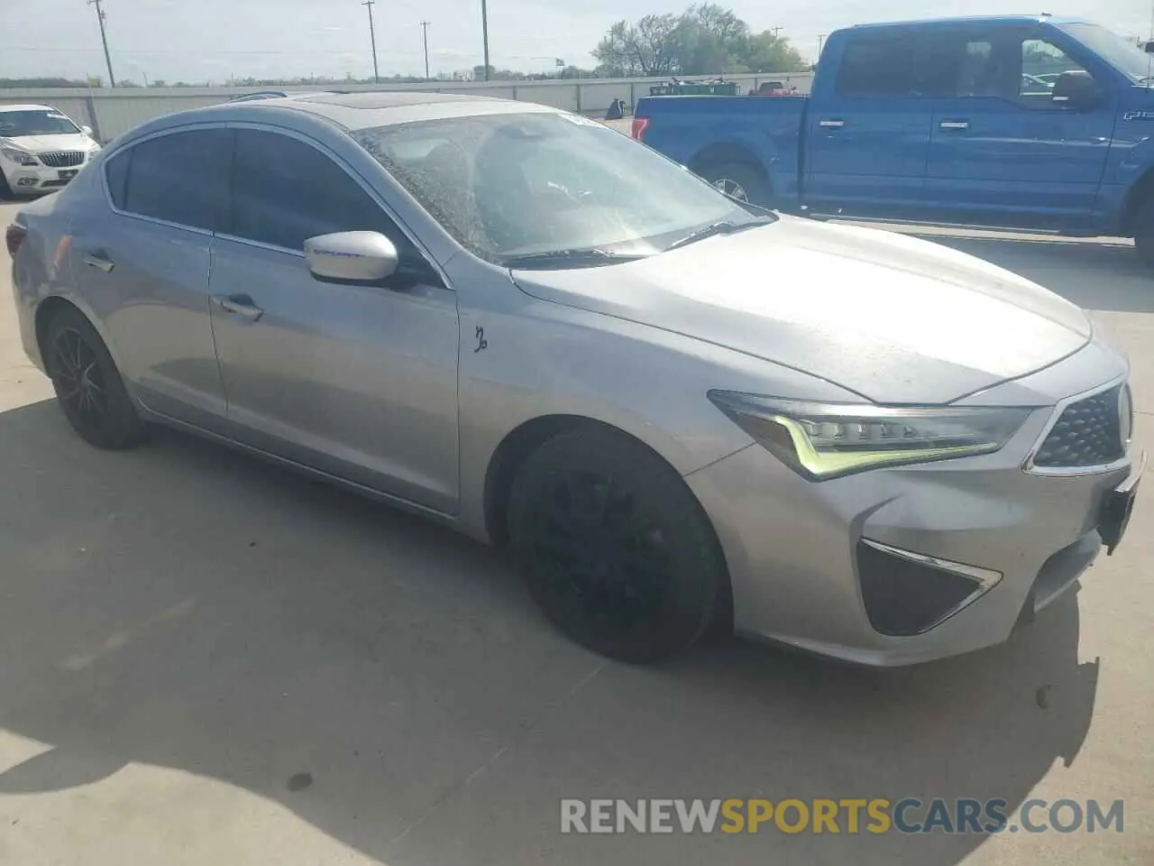 4 fotografías del automóvil dañado 19UDE2F31LA004185 ACURA ILX 2020