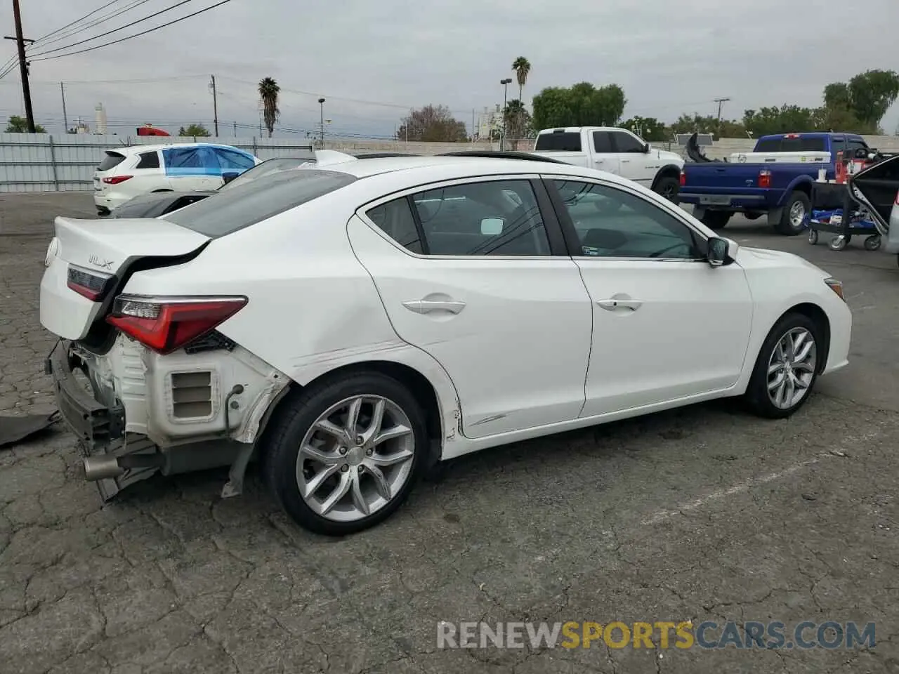 3 fotografías del automóvil dañado 19UDE2F32LA000937 ACURA ILX 2020
