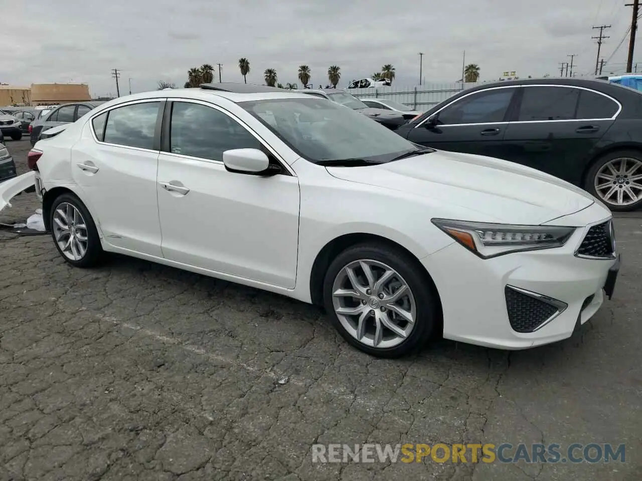 4 fotografías del automóvil dañado 19UDE2F32LA000937 ACURA ILX 2020