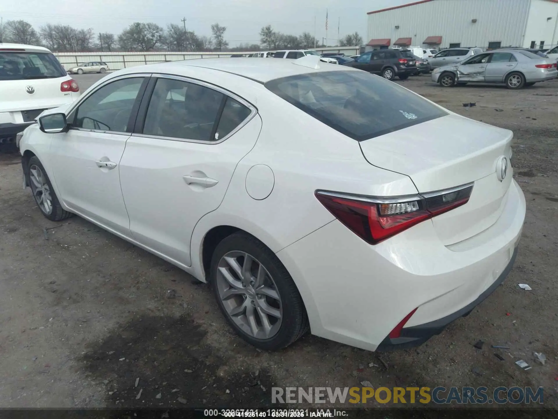 3 fotografías del automóvil dañado 19UDE2F33LA003250 ACURA ILX 2020