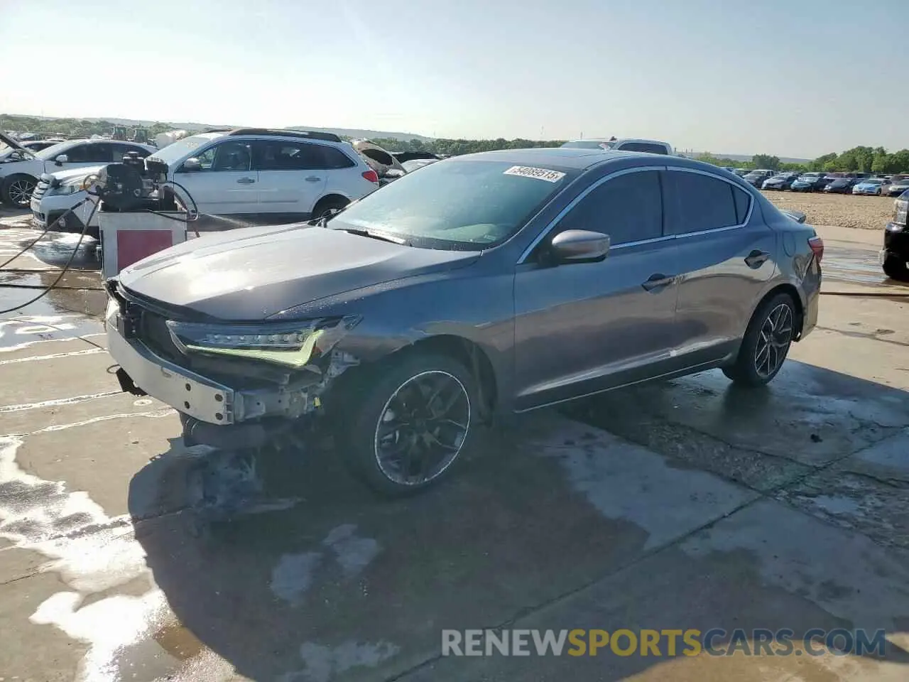 1 fotografías del automóvil dañado 19UDE2F34LA008702 ACURA ILX 2020