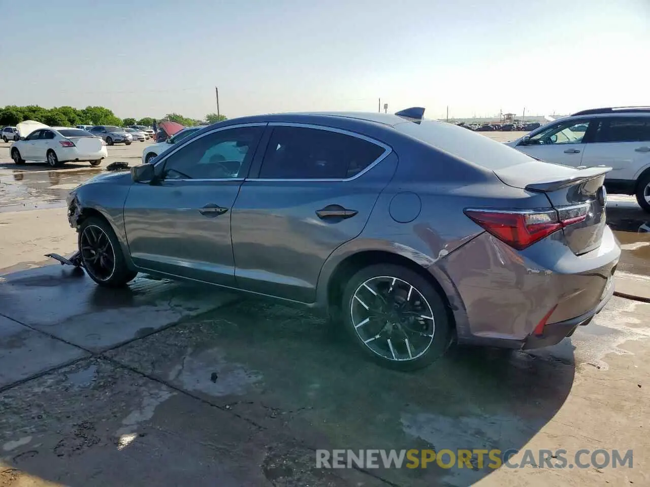2 fotografías del automóvil dañado 19UDE2F34LA008702 ACURA ILX 2020