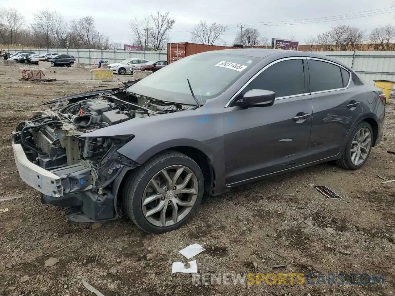 1 fotografías del automóvil dañado 19UDE2F35LA005453 ACURA ILX 2020