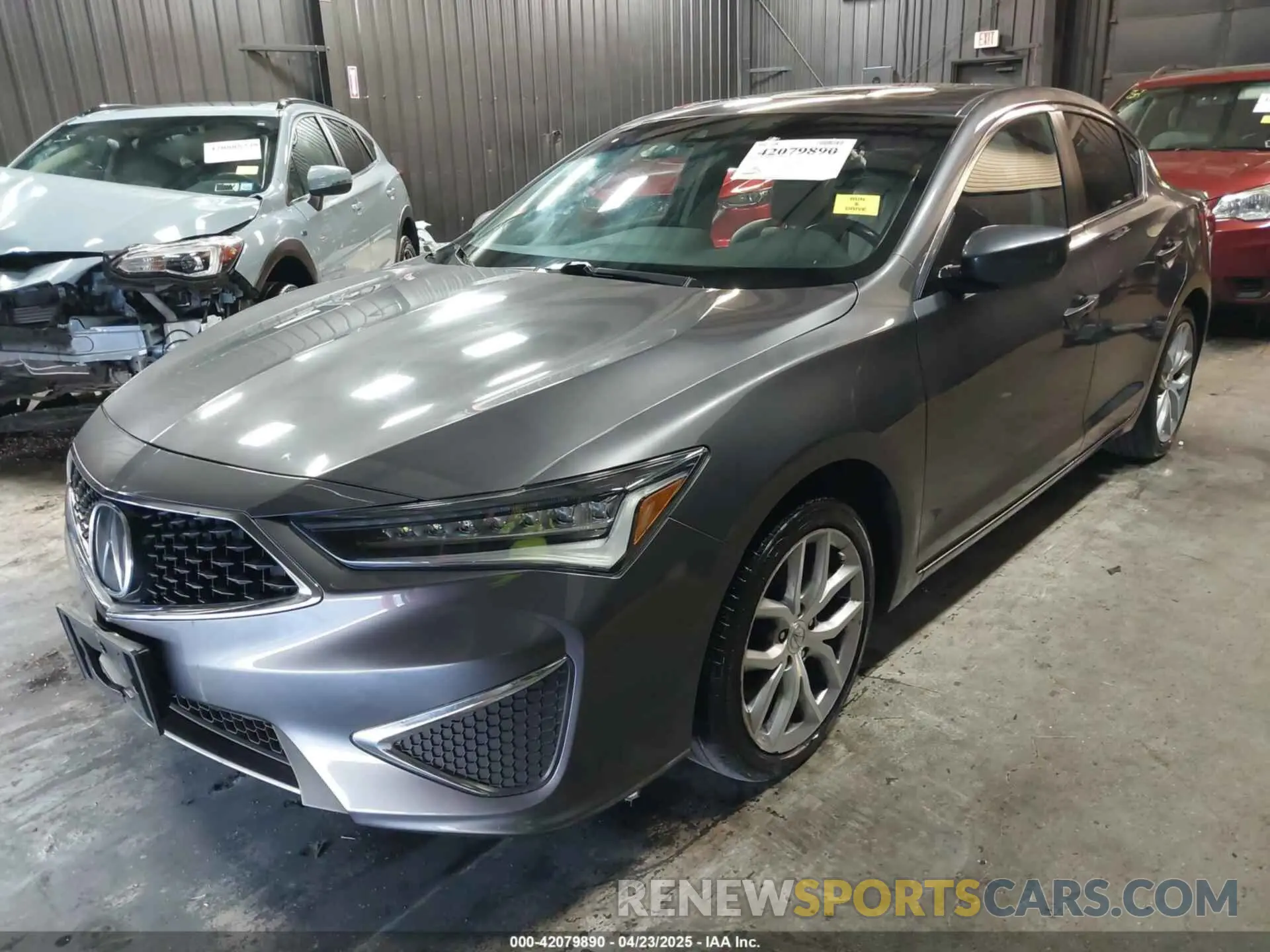 2 fotografías del automóvil dañado 19UDE2F36LA002772 ACURA ILX 2020