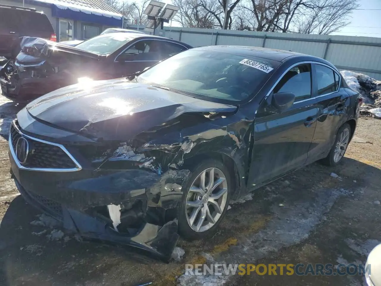 1 fotografías del automóvil dañado 19UDE2F3XLA004217 ACURA ILX 2020