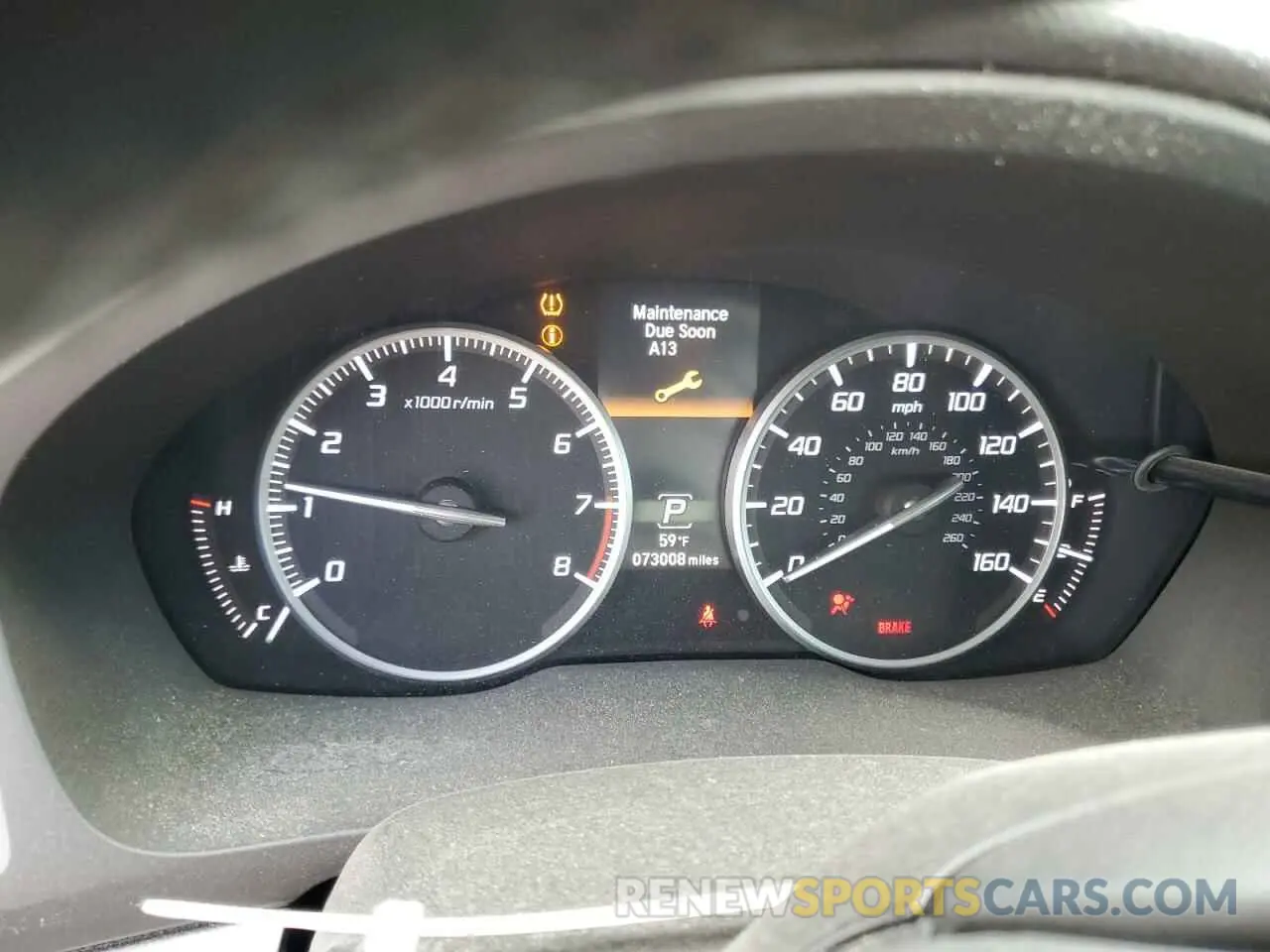 9 fotografías del automóvil dañado 19UDE2F3XLA004217 ACURA ILX 2020