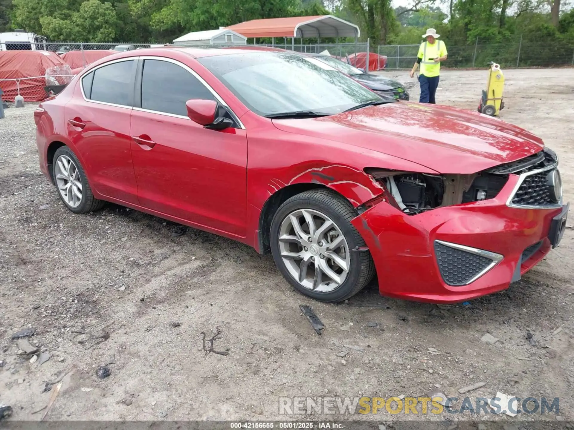 1 fotografías del automóvil dañado 19UDE2F3XLA012012 ACURA ILX 2020