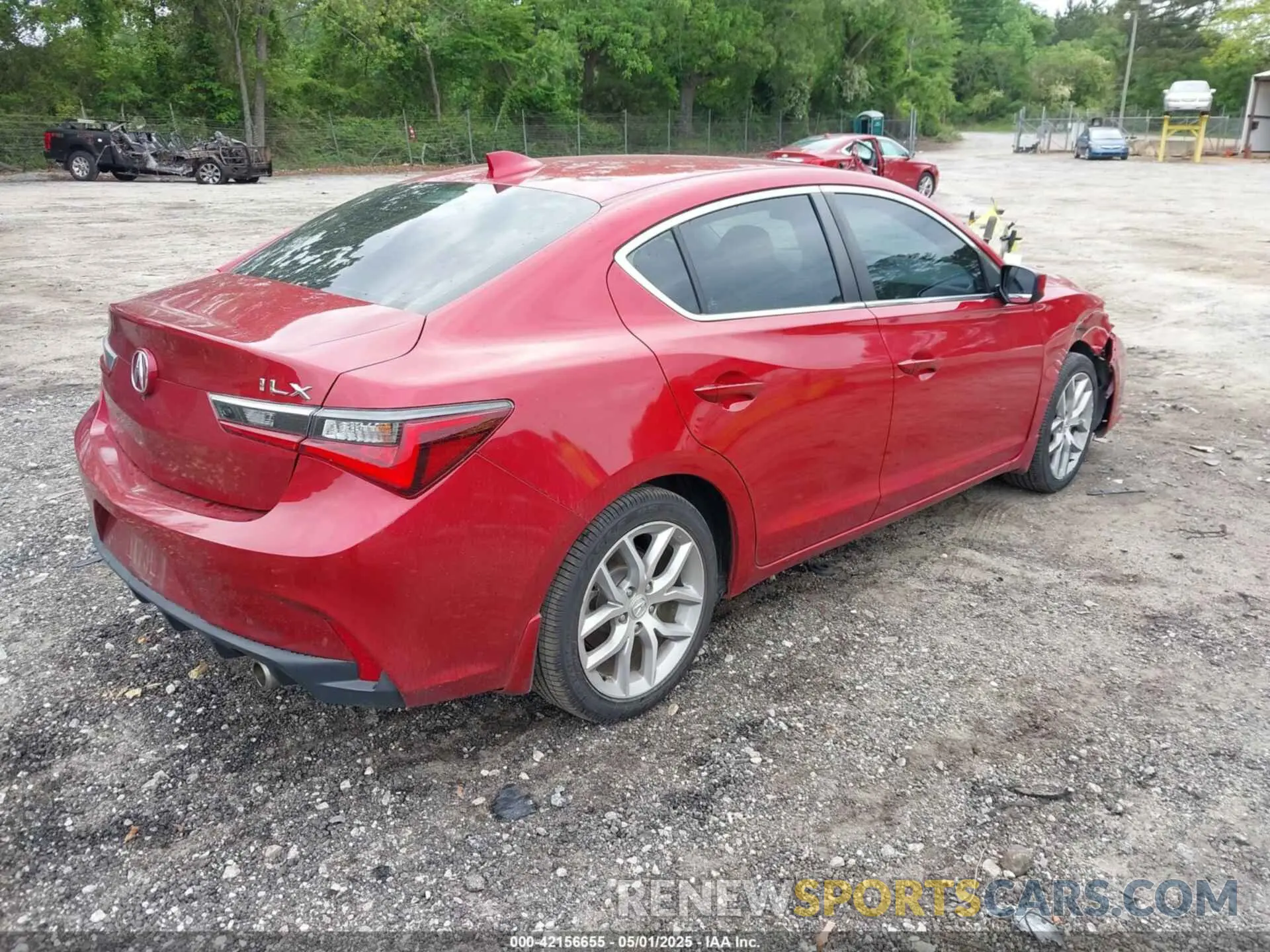 4 fotografías del automóvil dañado 19UDE2F3XLA012012 ACURA ILX 2020