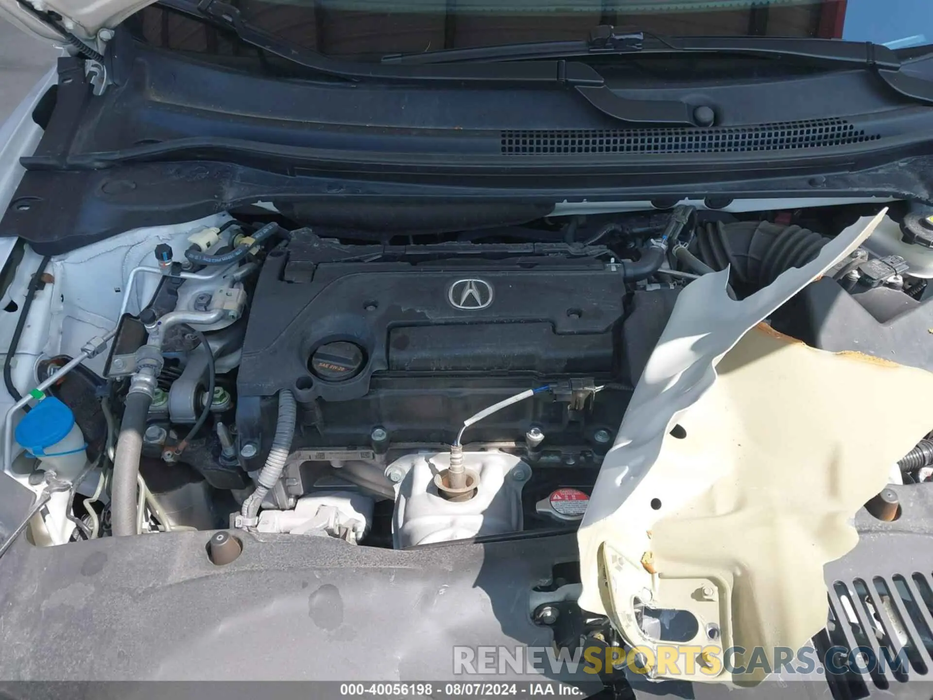 10 fotografías del automóvil dañado 19UDE2F70LA010403 ACURA ILX 2020