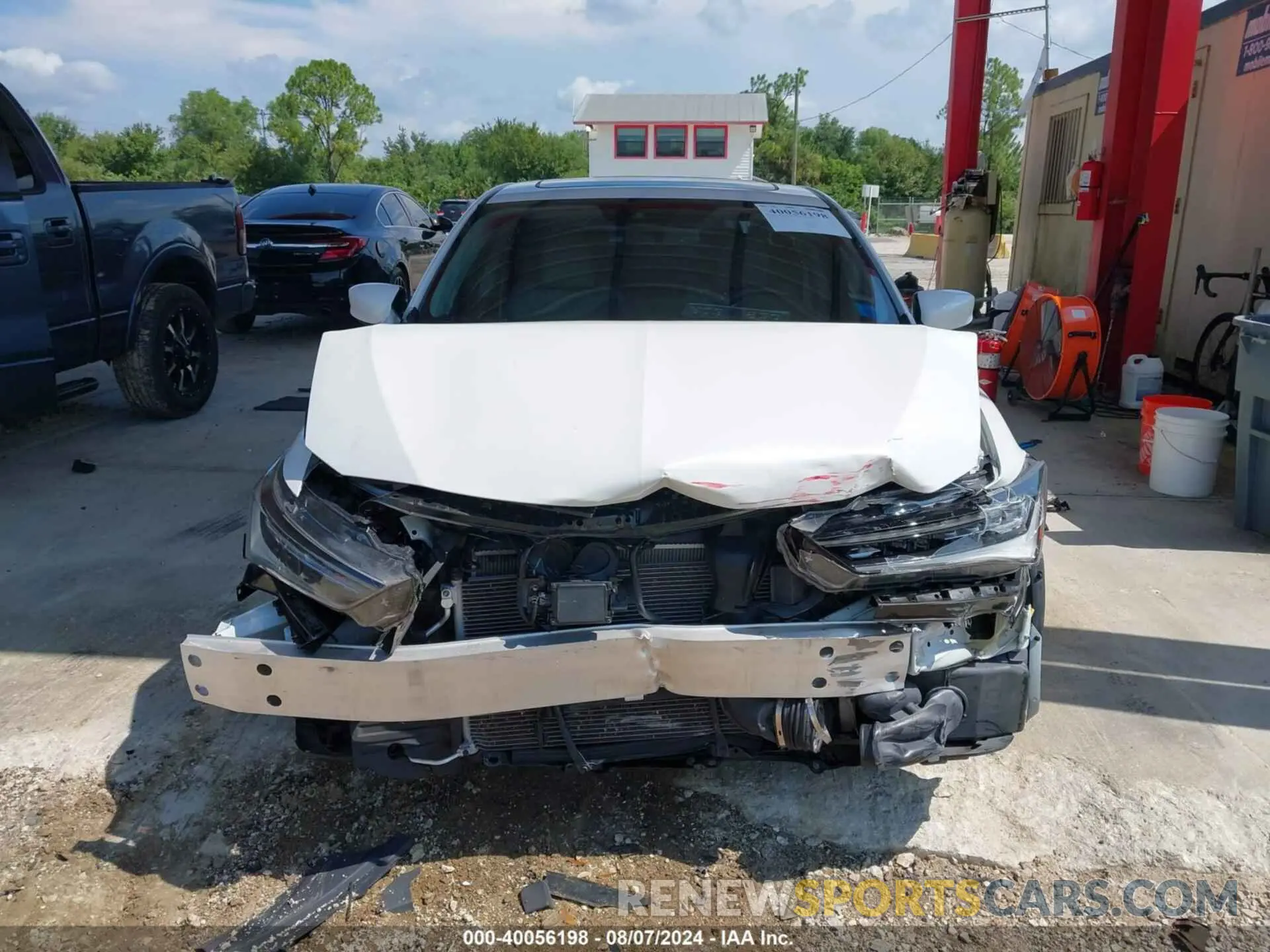13 fotografías del automóvil dañado 19UDE2F70LA010403 ACURA ILX 2020