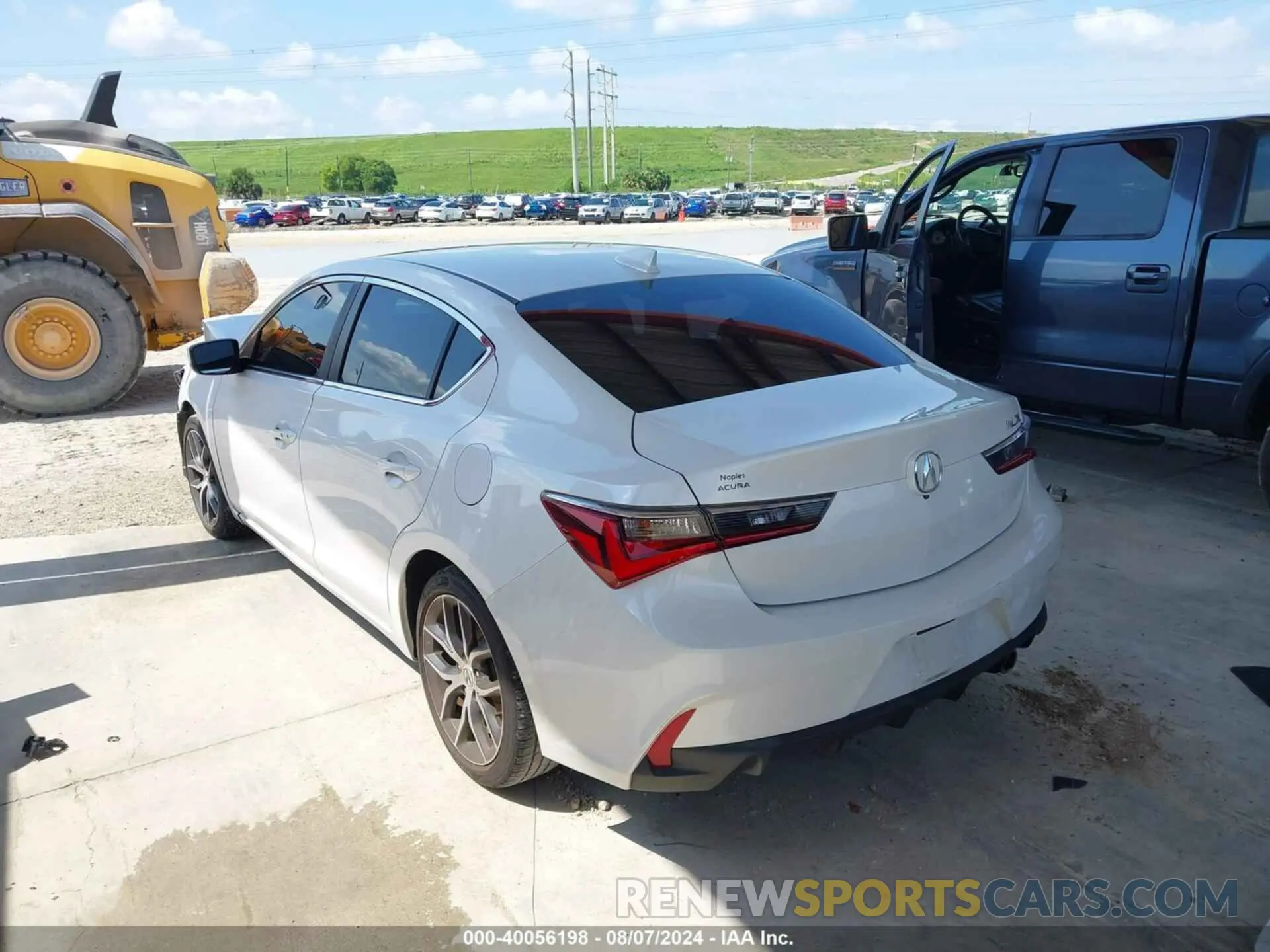 3 fotografías del automóvil dañado 19UDE2F70LA010403 ACURA ILX 2020