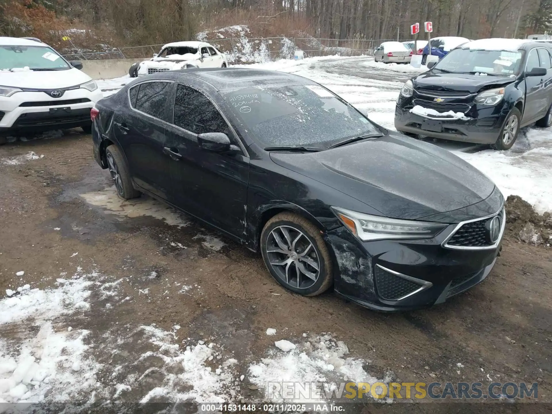 1 fotografías del automóvil dañado 19UDE2F72LA012086 ACURA ILX 2020