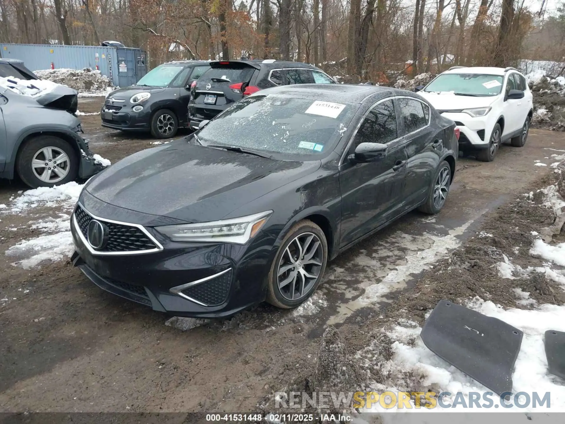 2 fotografías del automóvil dañado 19UDE2F72LA012086 ACURA ILX 2020
